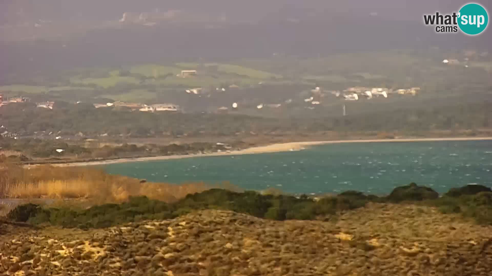 Spletna kamera plaža Porto Pollo Sardinija v živo