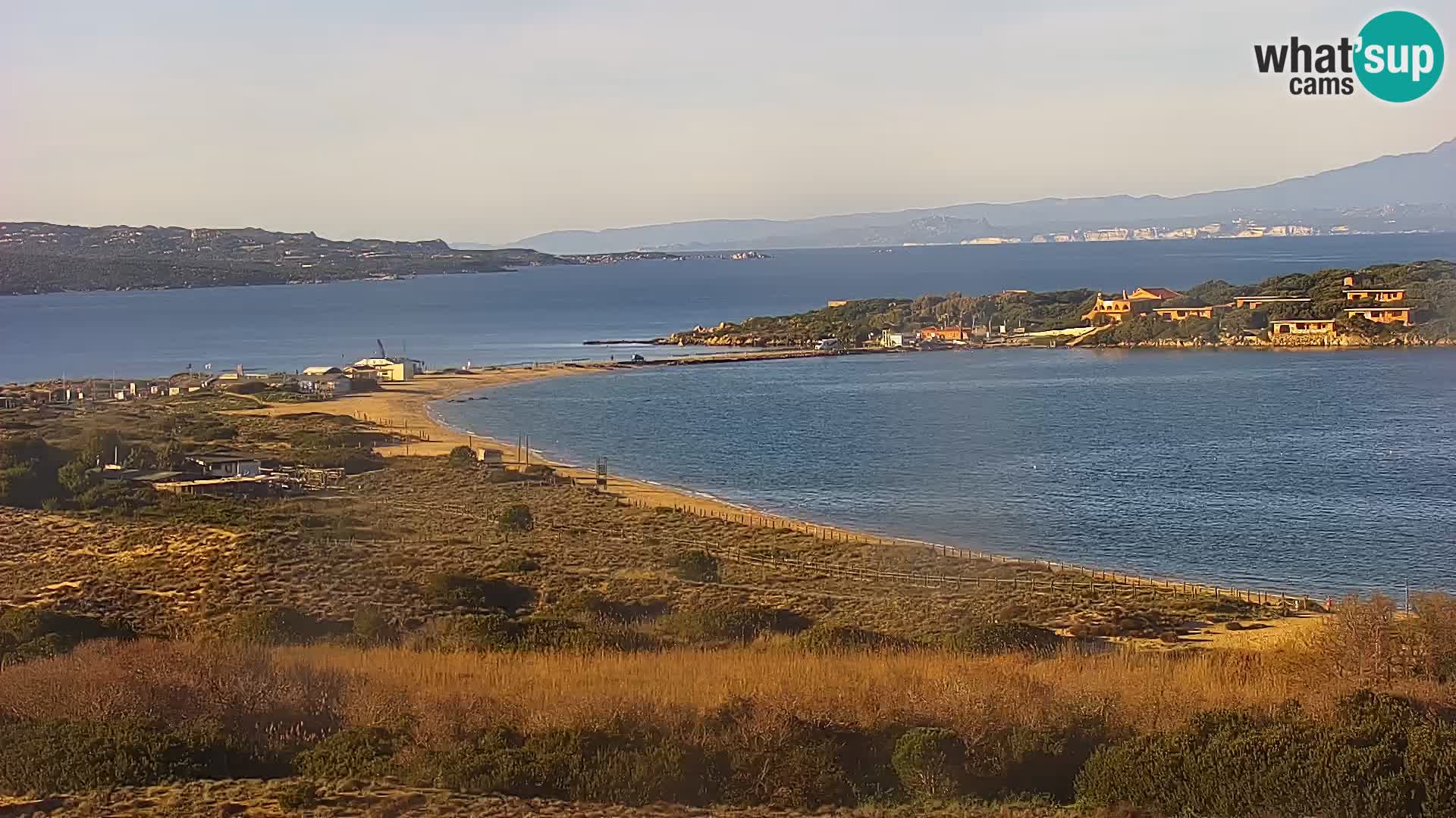 Spletna kamera plaža Porto Pollo Sardinija v živo