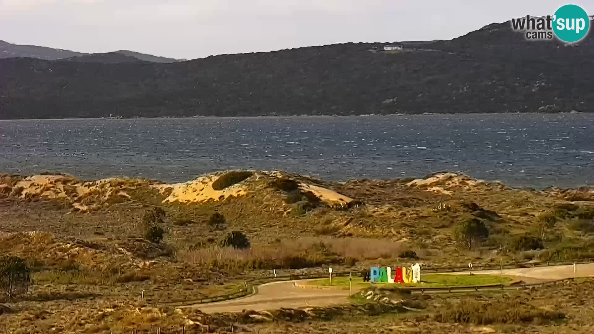 Livecam Porto Pollo plage Sardaigne webcam