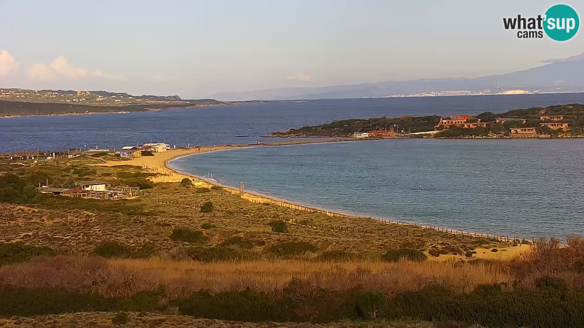 Webcam Strand Porto Pollo Sardinien live kamera