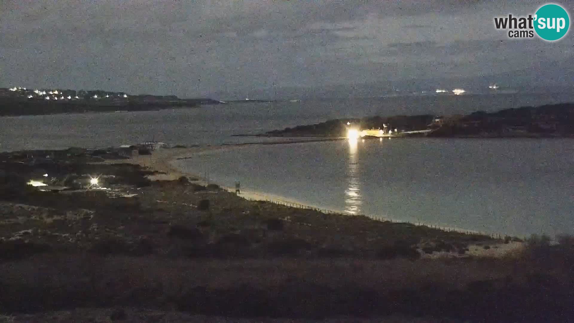 Livecam Porto Pollo plage Sardaigne webcam