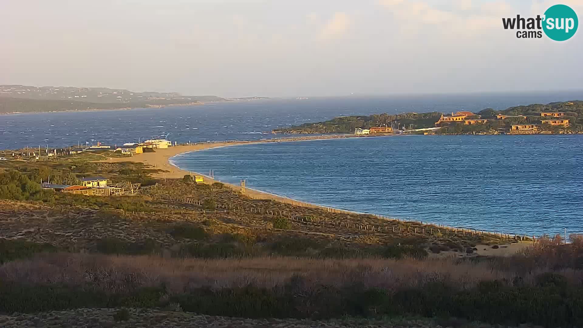 Spletna kamera plaža Porto Pollo Sardinija v živo