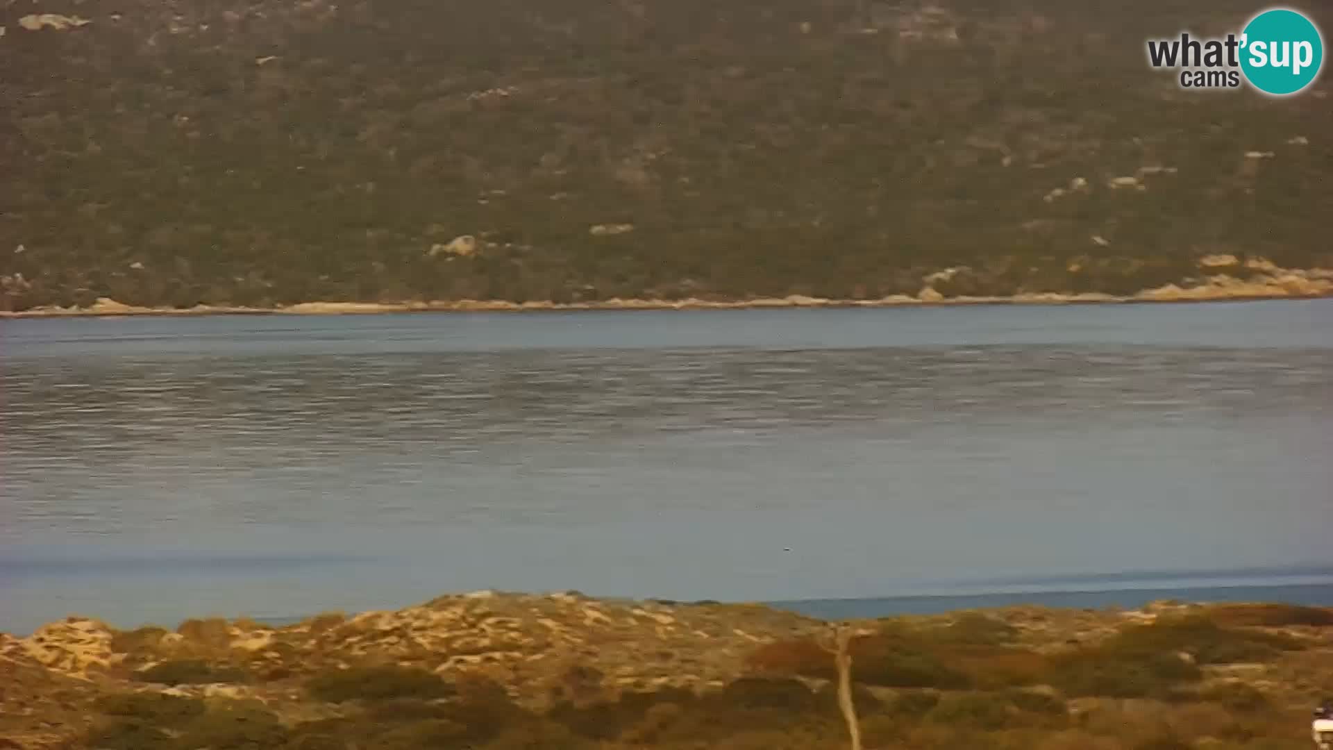 Webcam Strand Porto Pollo Sardinien live kamera