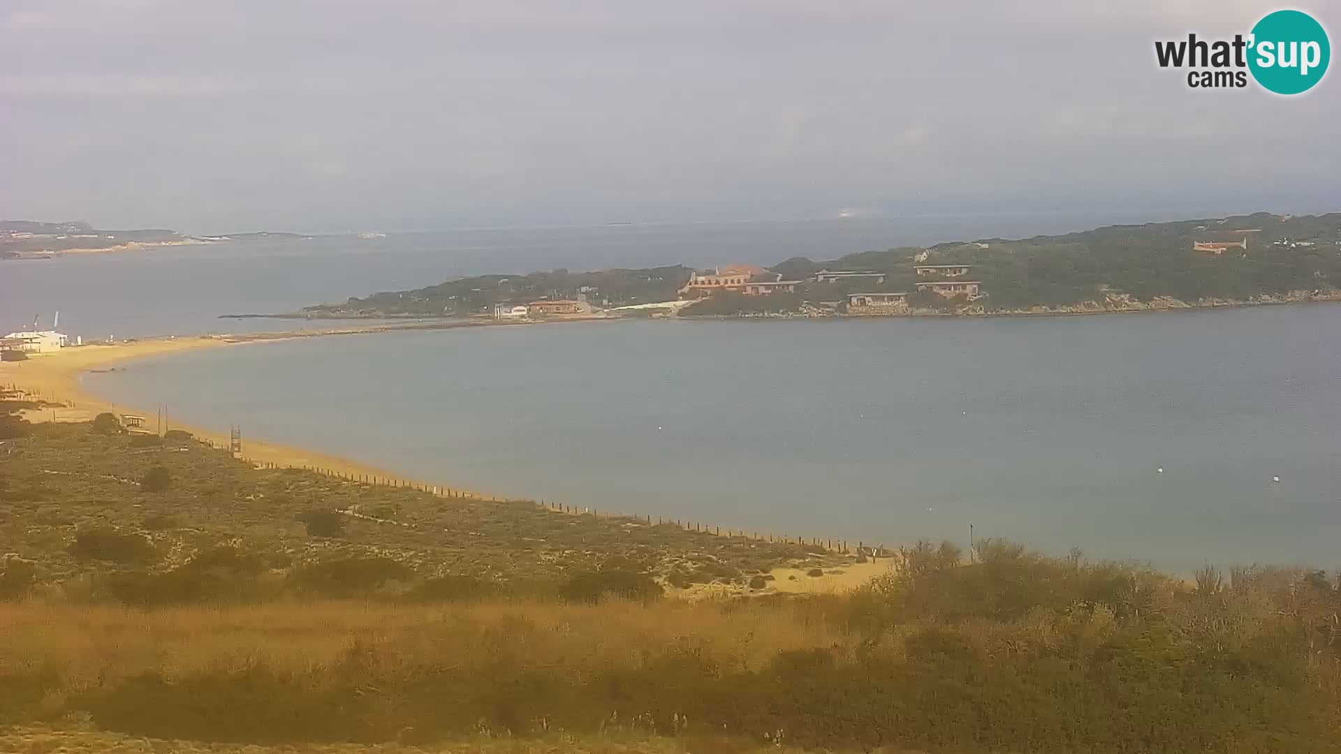 Spletna kamera plaža Porto Pollo Sardinija v živo