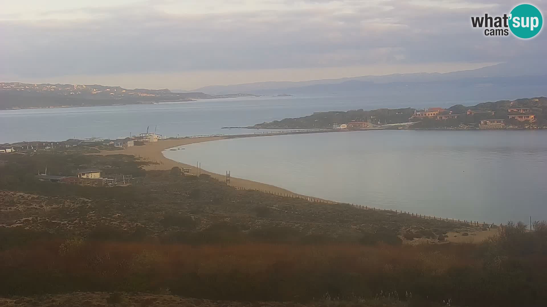 Spletna kamera plaža Porto Pollo Sardinija v živo