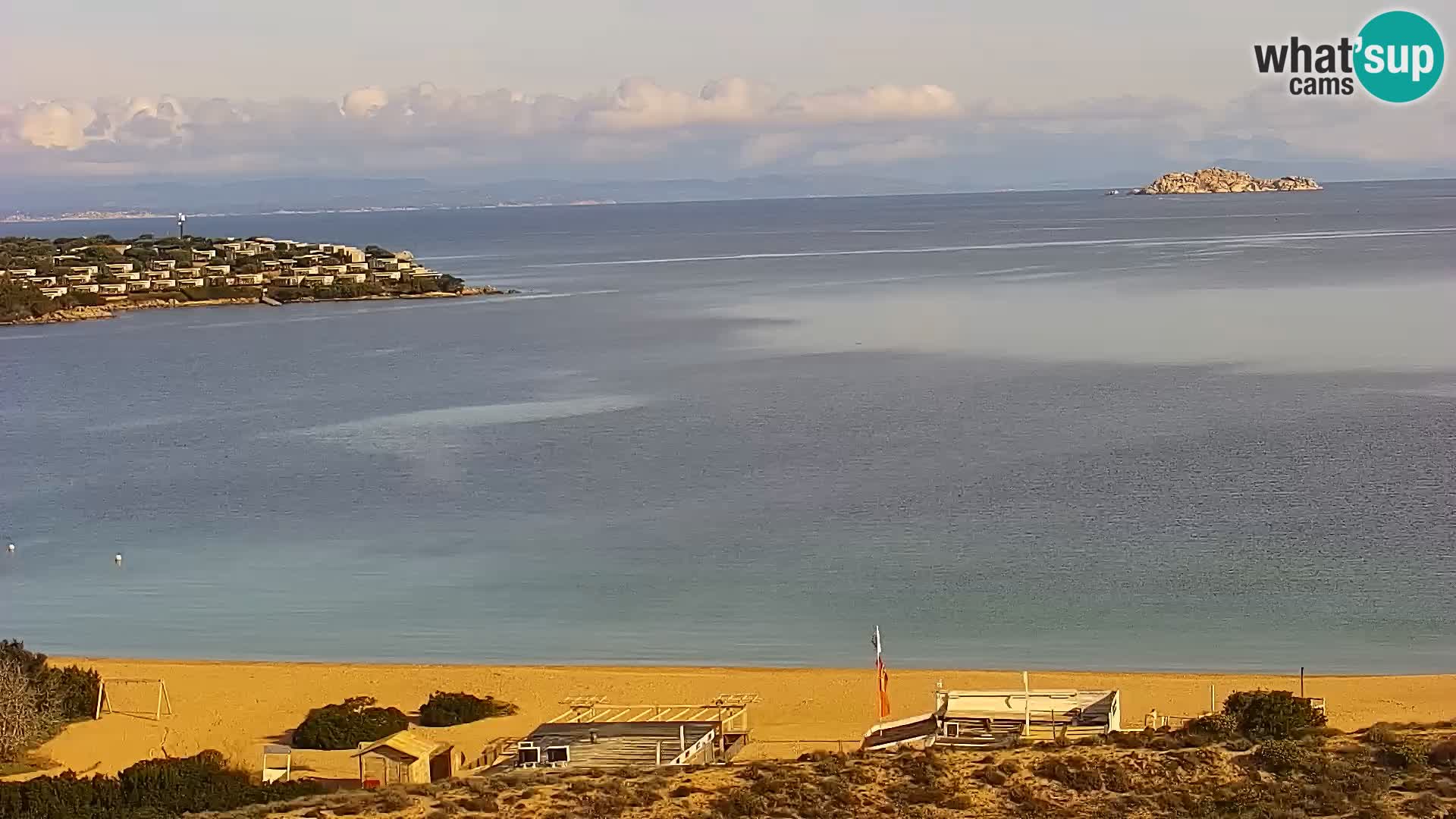 Live webcam Porto Pollo beach | Sardinia
