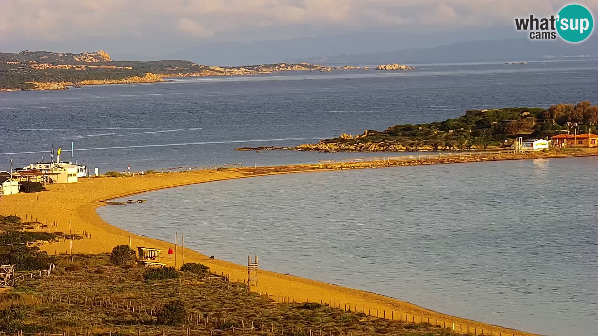 Webcam Porto Pollo le Dune | spiaggia Sardegna