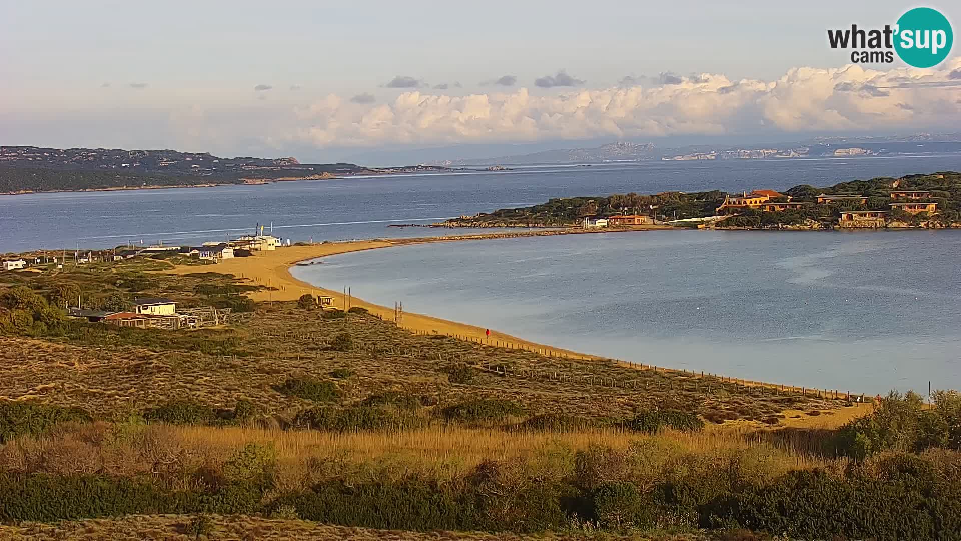 Webcam Strand Porto Pollo Sardinien live kamera