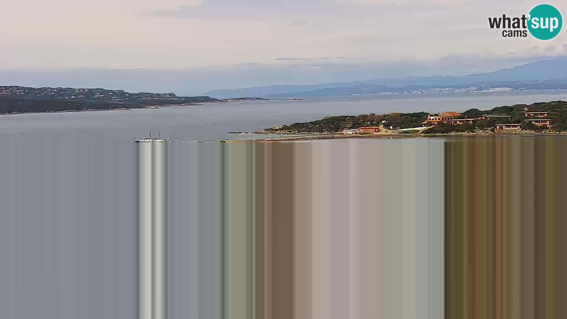 Webcam Strand Porto Pollo Sardinien live kamera