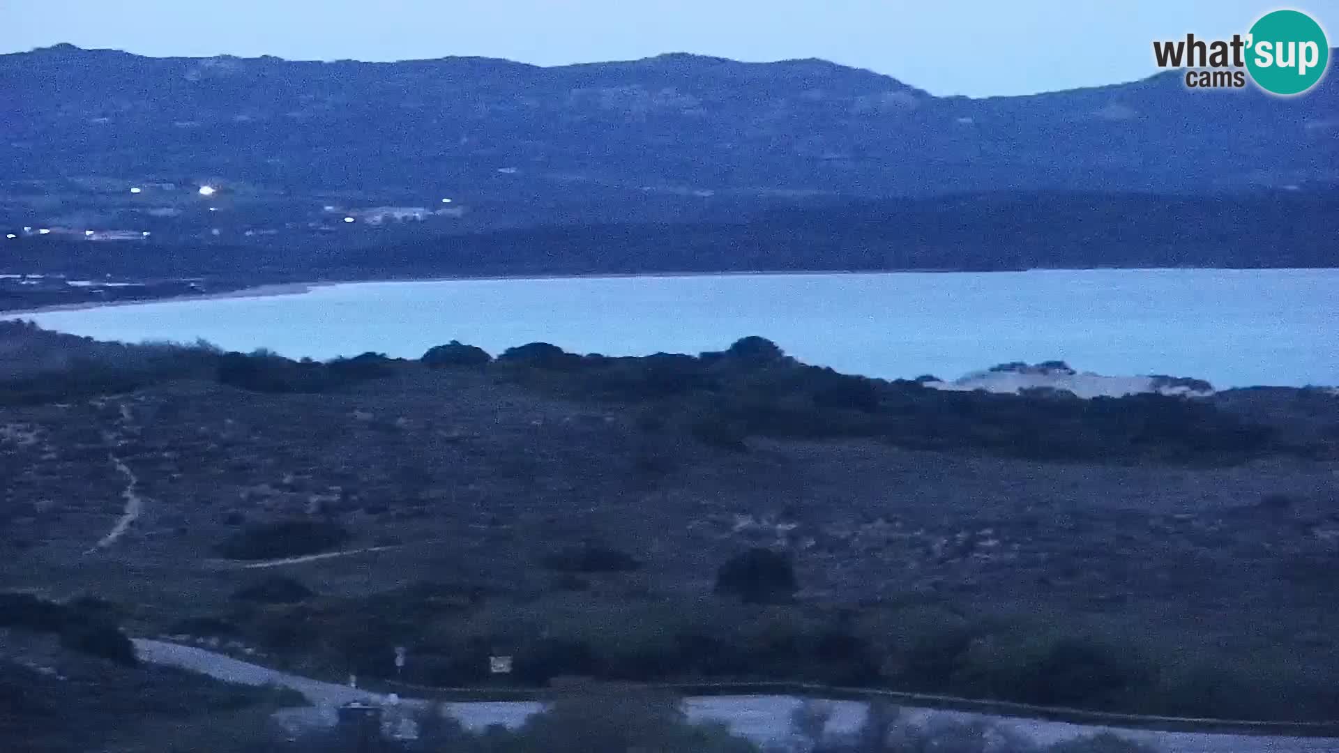 Livecam Porto Pollo plage Sardaigne webcam