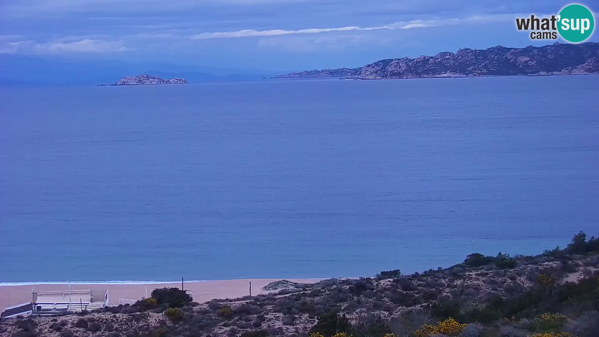 Webcam Porto Pollo le Dune | spiaggia Sardegna
