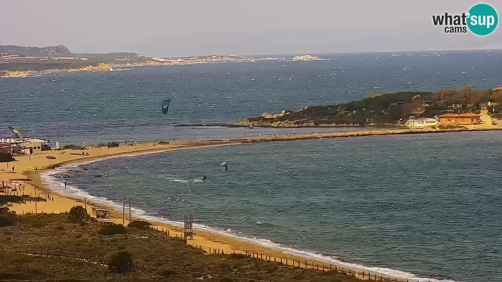 Spletna kamera plaža Porto Pollo Sardinija v živo