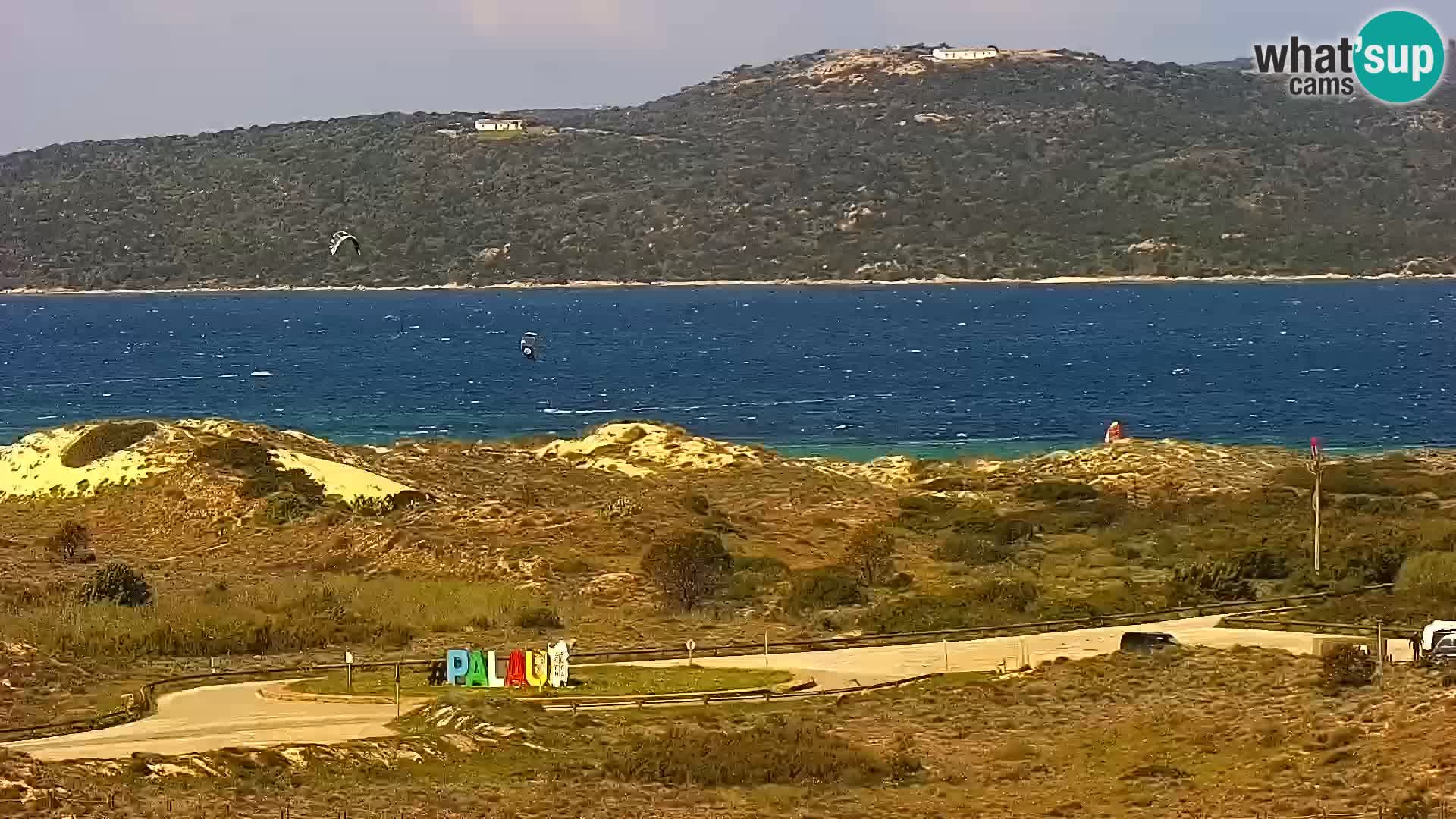 Livecam Porto Pollo plage Sardaigne webcam