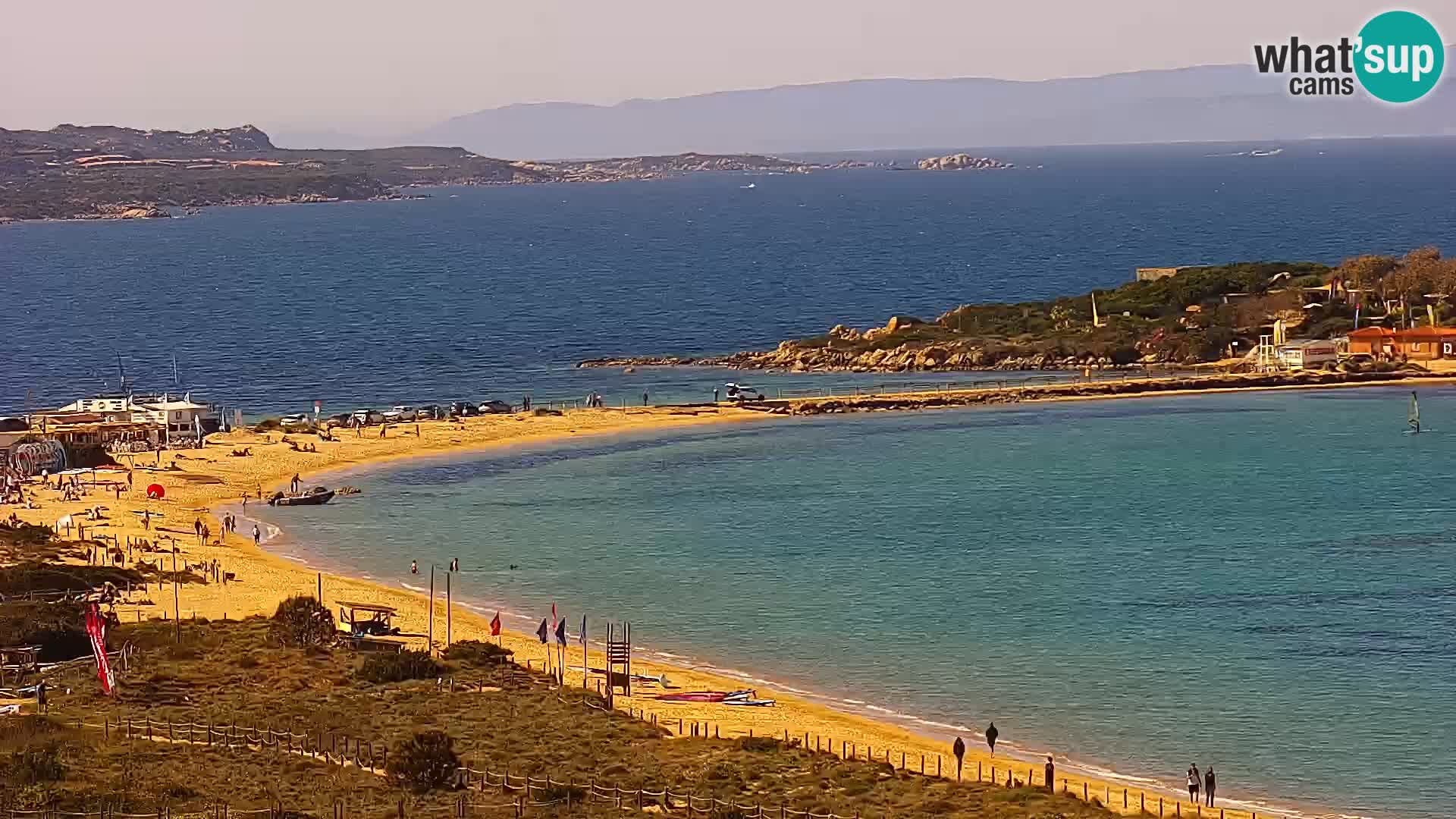 Webcam Porto Pollo le Dune | spiaggia Sardegna
