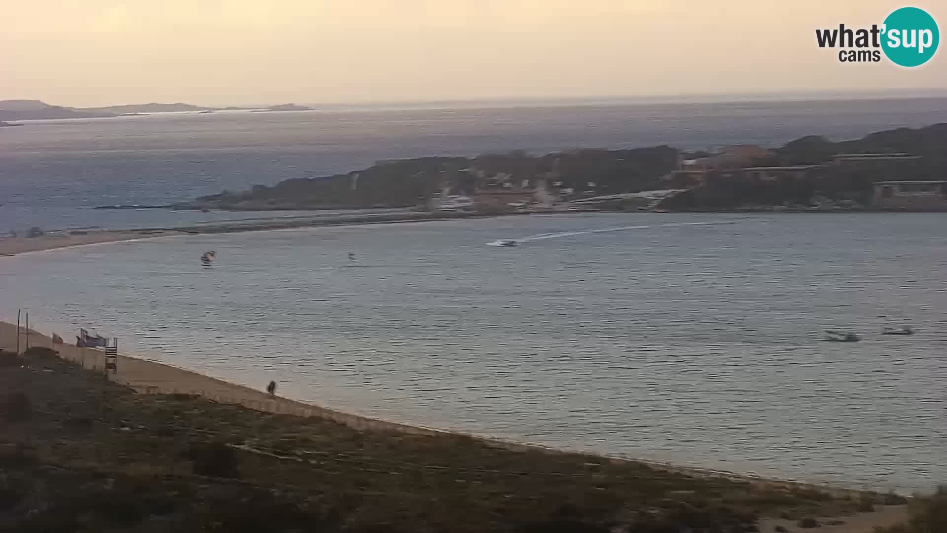 Spletna kamera plaža Porto Pollo Sardinija v živo