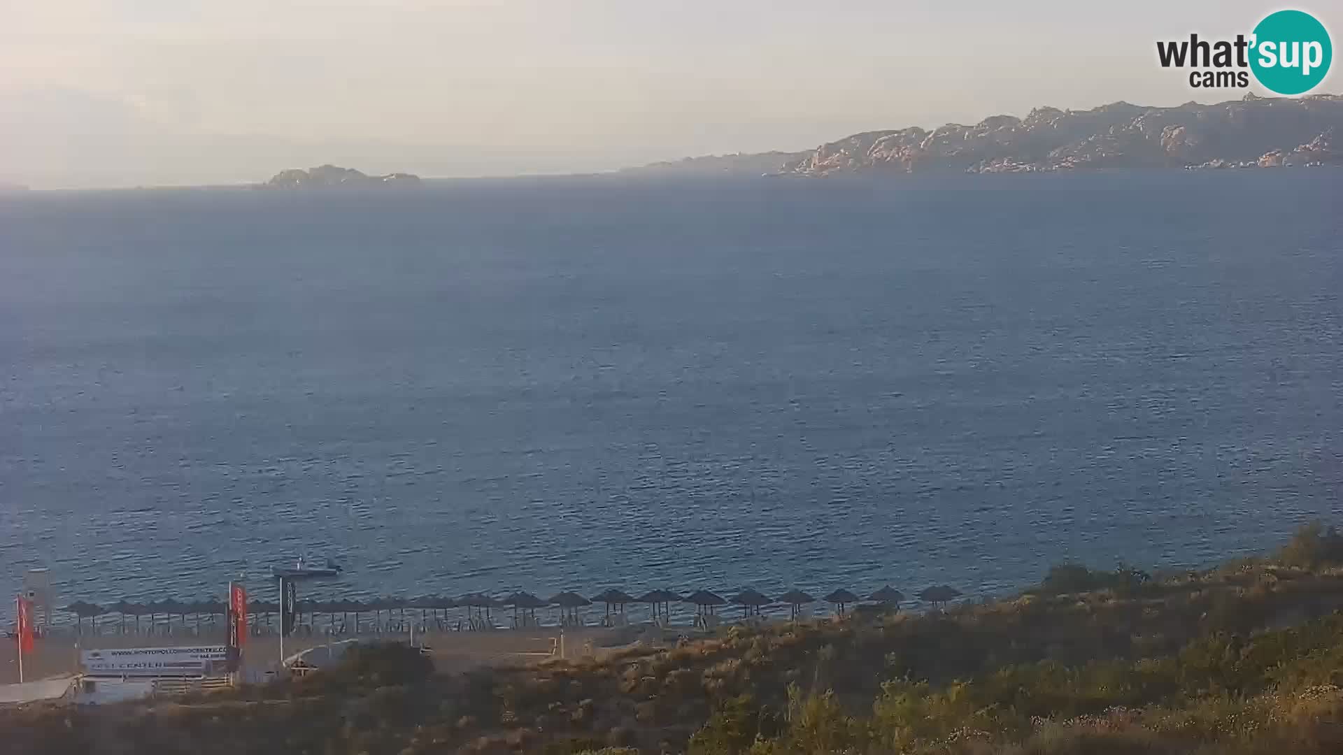 Webcam Strand Porto Pollo Sardinien live kamera