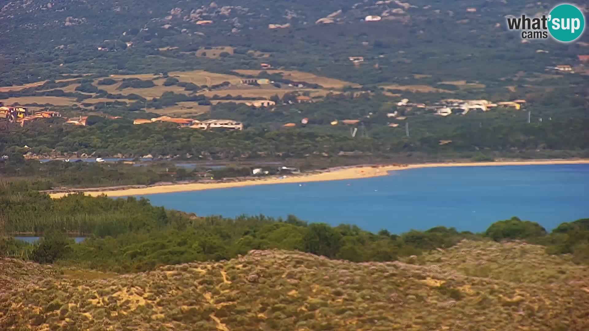 Spletna kamera plaža Porto Pollo Sardinija v živo