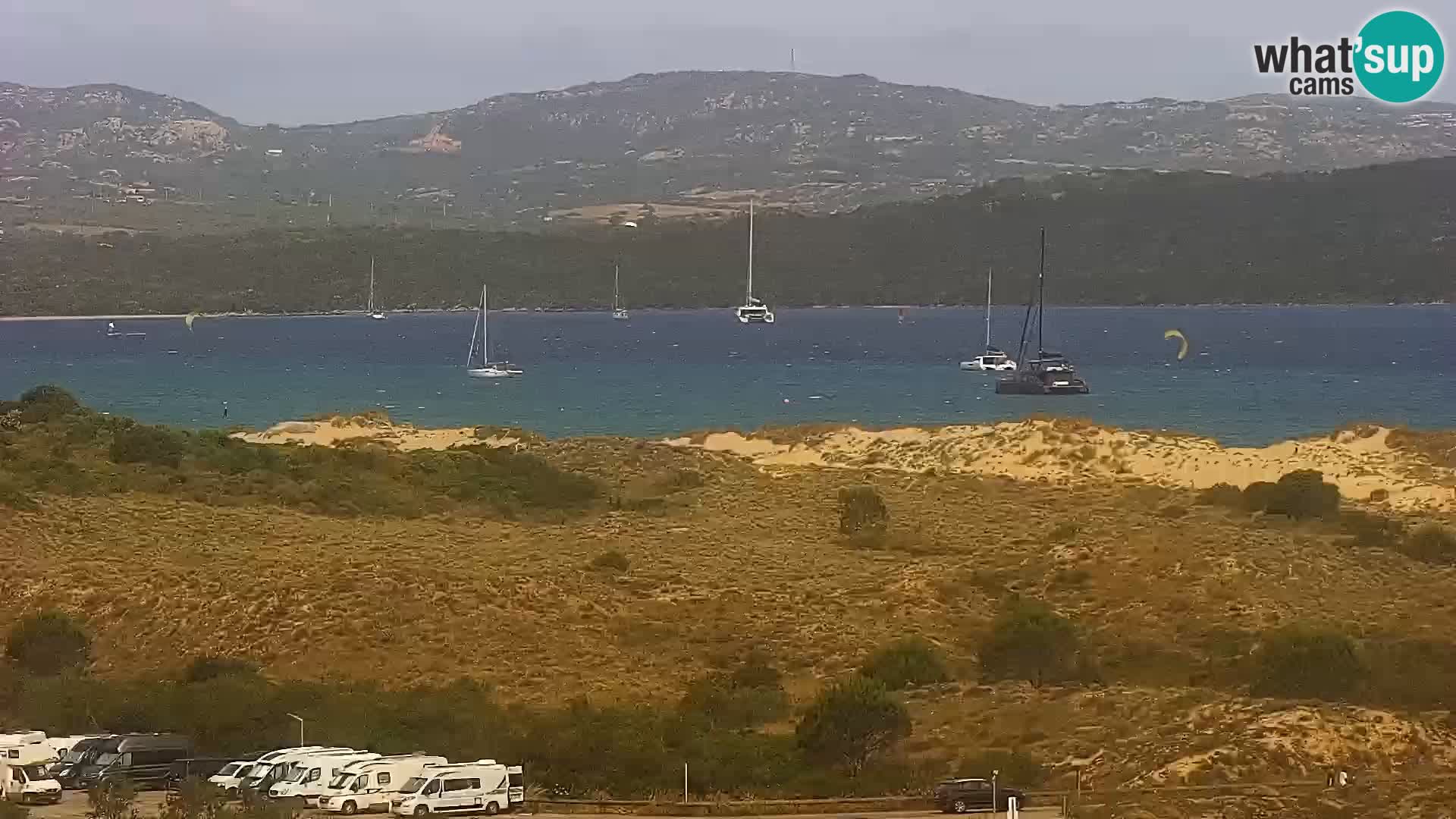 Webcam Porto Pollo le Dune | spiaggia Sardegna
