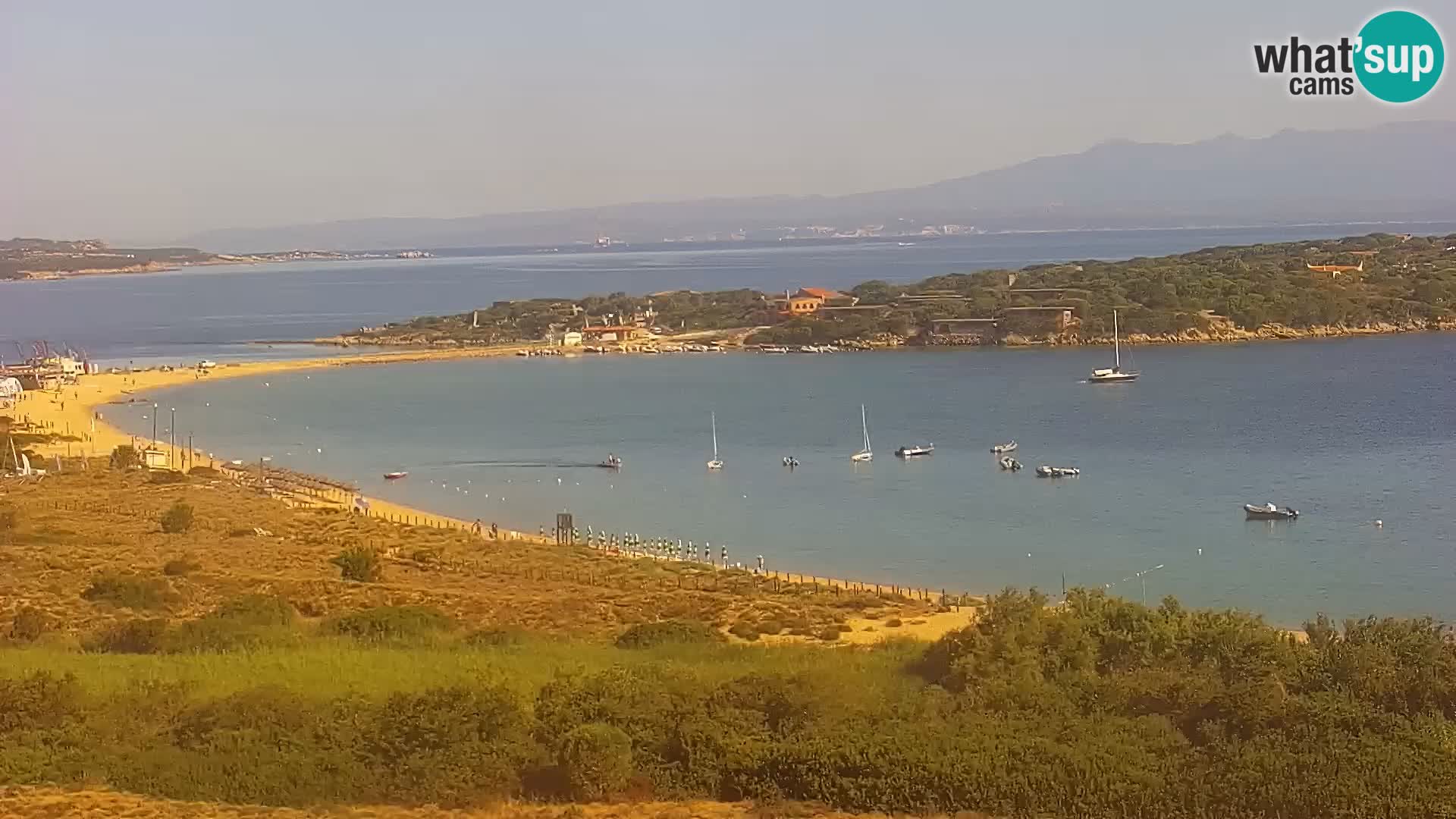 Web kamera plaža Porto Pollo Sardinija u živo