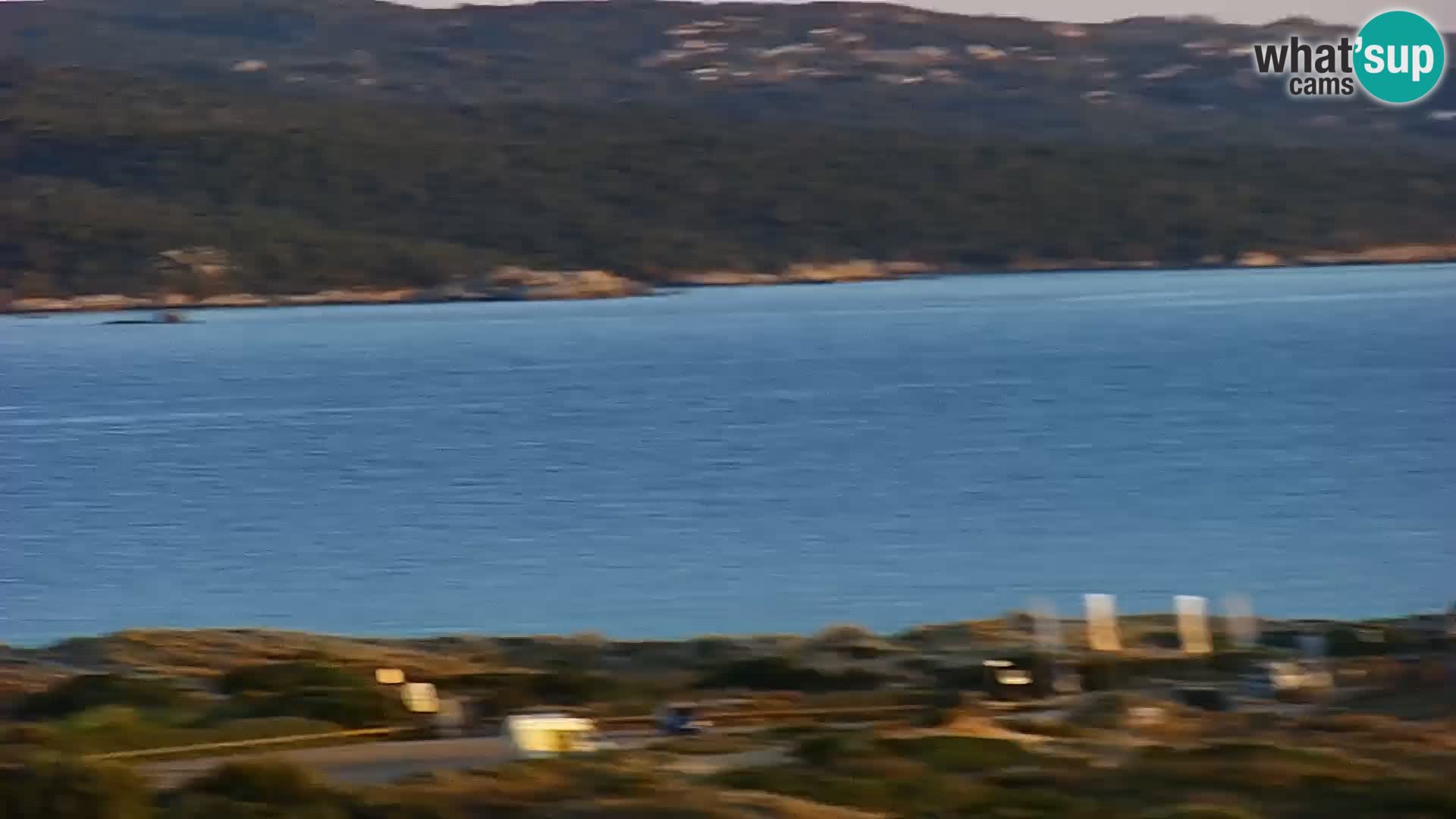 Spletna kamera plaža Porto Pollo Sardinija v živo