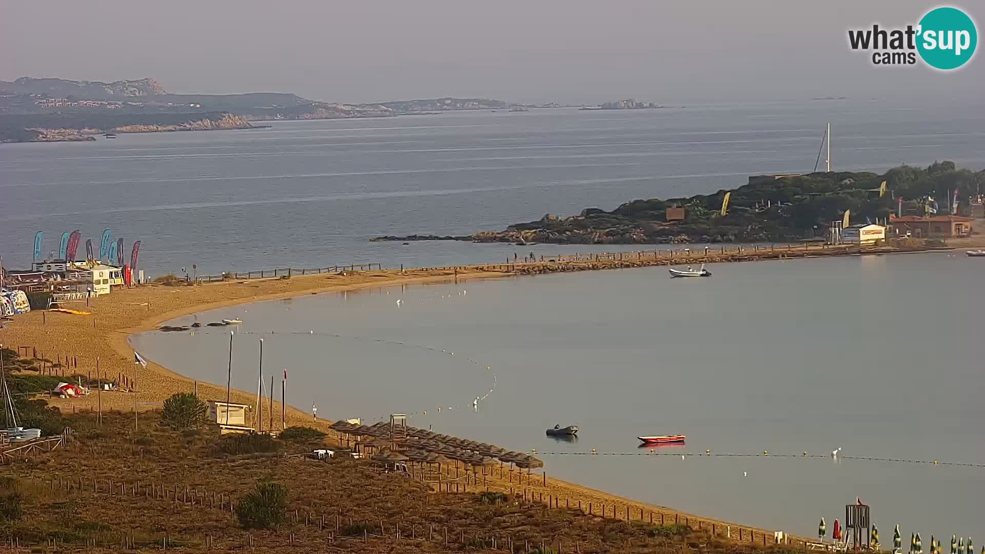 Webcam Porto Pollo le Dune | spiaggia Sardegna