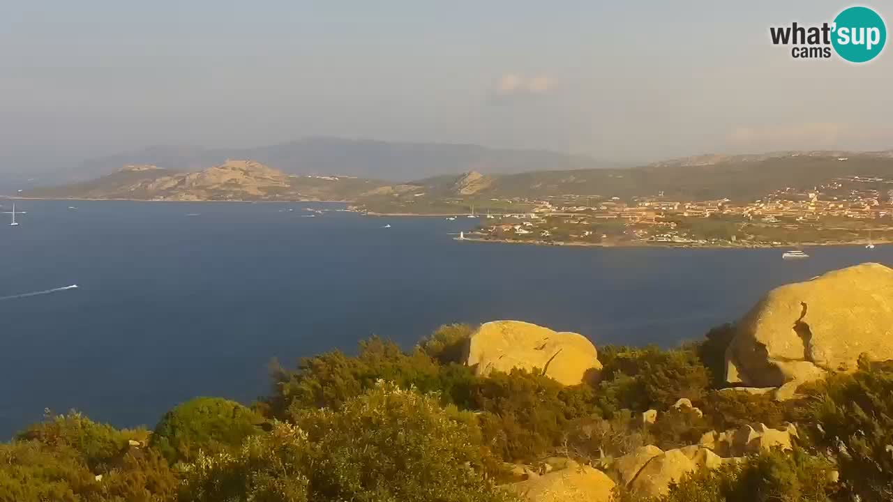 immagine della webcam nei dintorni di Santa Teresa Gallura: webcam Palau