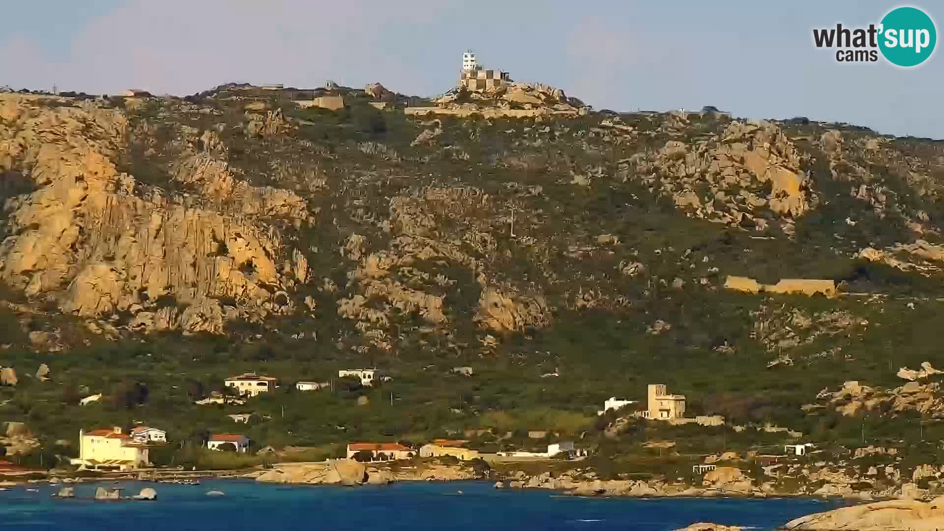 Punta Sardegna webcam la Vedetta – Palau – Maddalena – Sardinia