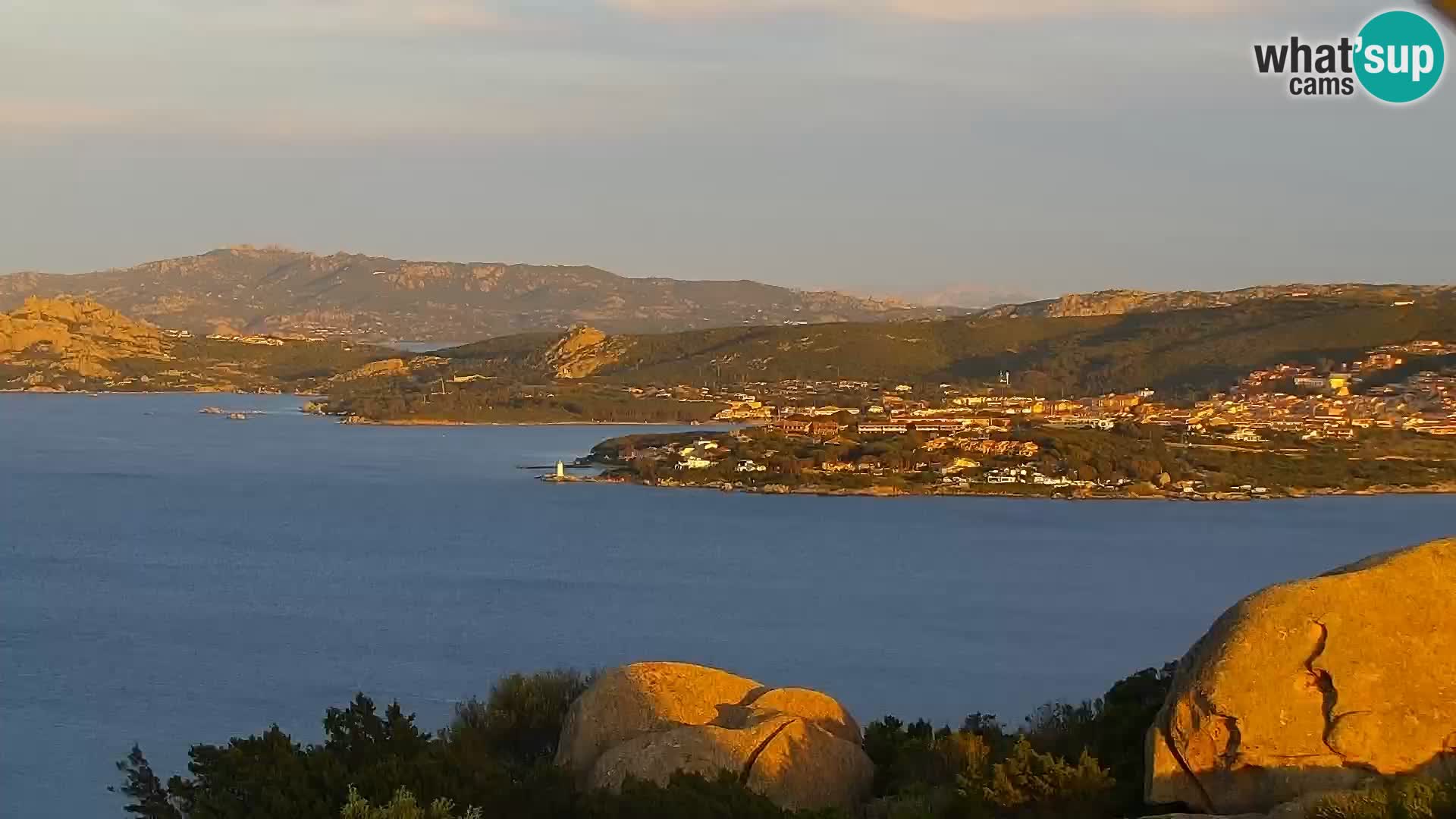Punta Sardegna kamera v živo la Vedetta – Palau – Maddalena – Sardinija