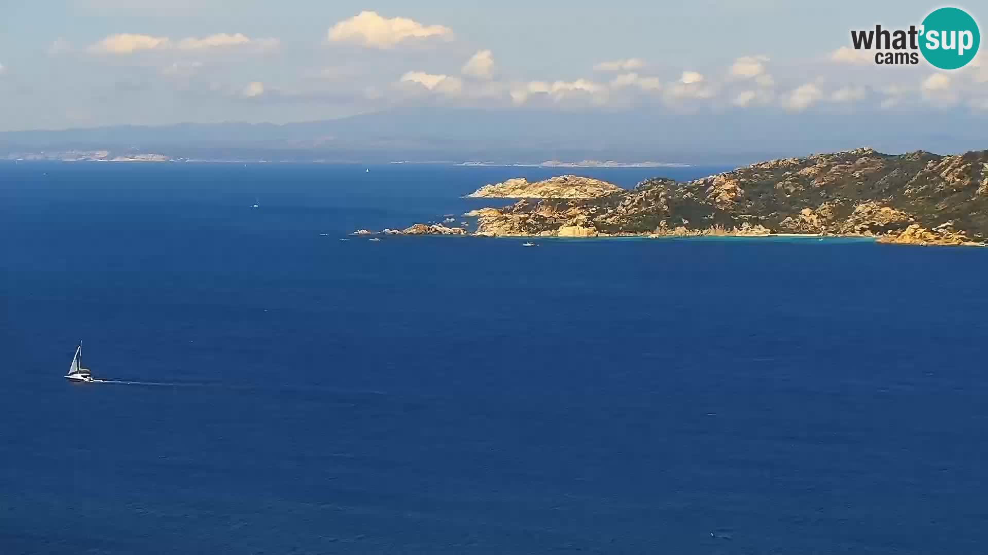 Punta Sardegna webcam la Vedetta – Palau – Maddalena – Sardinia