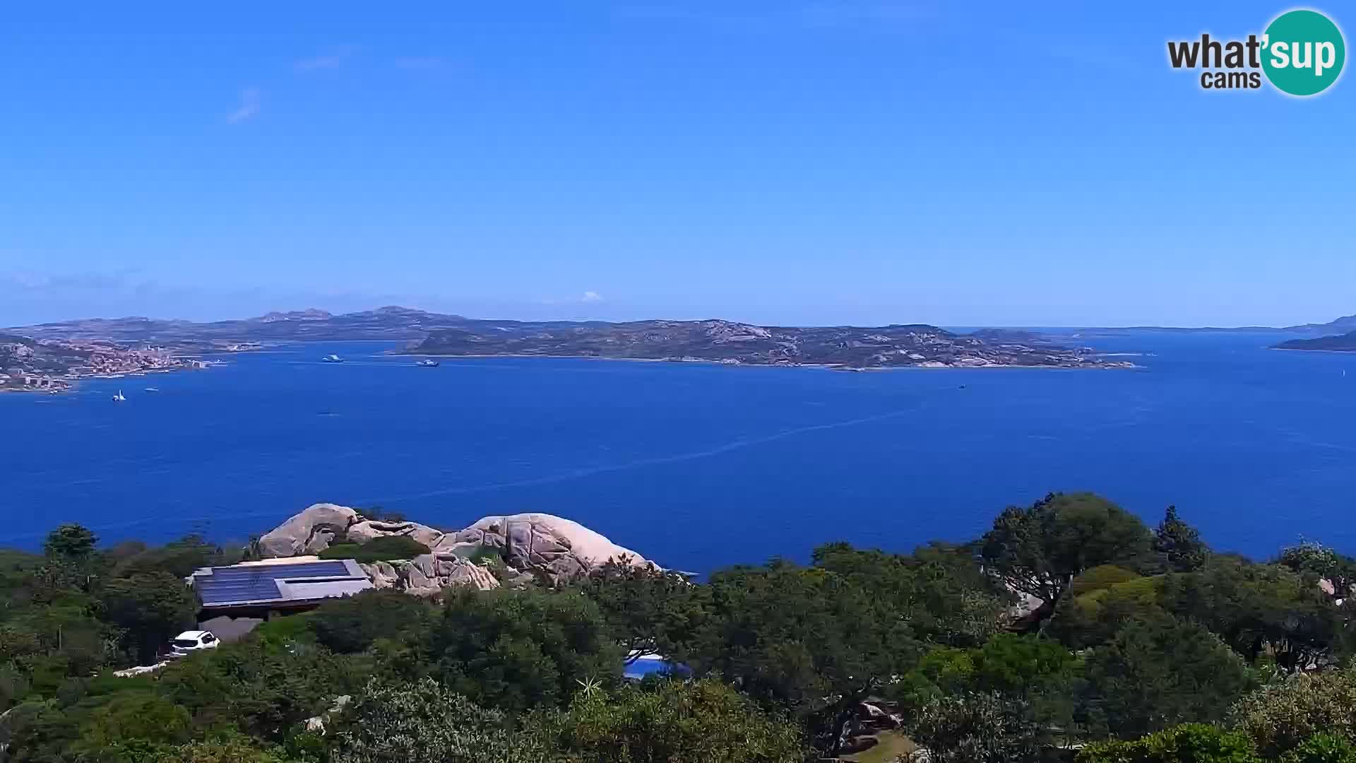 Punta Sardegna web cam – la Vedetta – Palau – La Maddalena – Sardinien