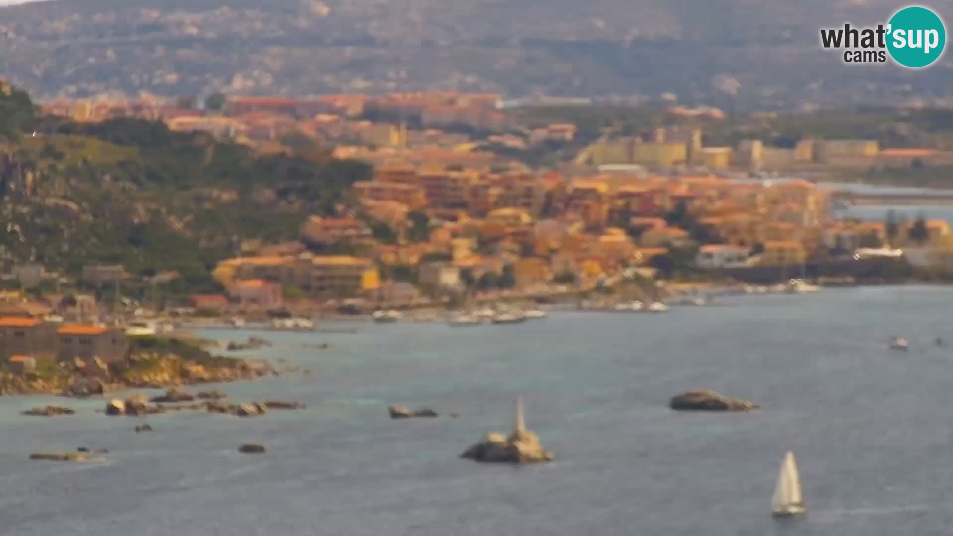 Punta Sardegna web cam – la Vedetta – Palau – La Maddalena – Sardinien