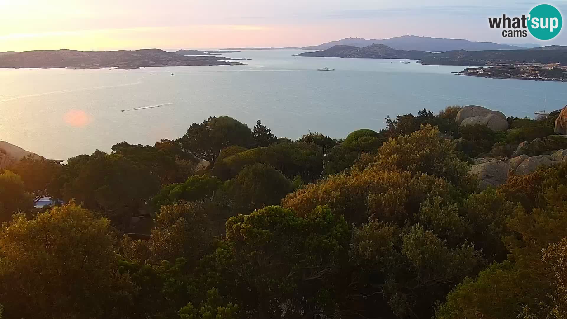 Punta Sardegna webcam la Vedetta – Palau – Maddalena – Sardinia