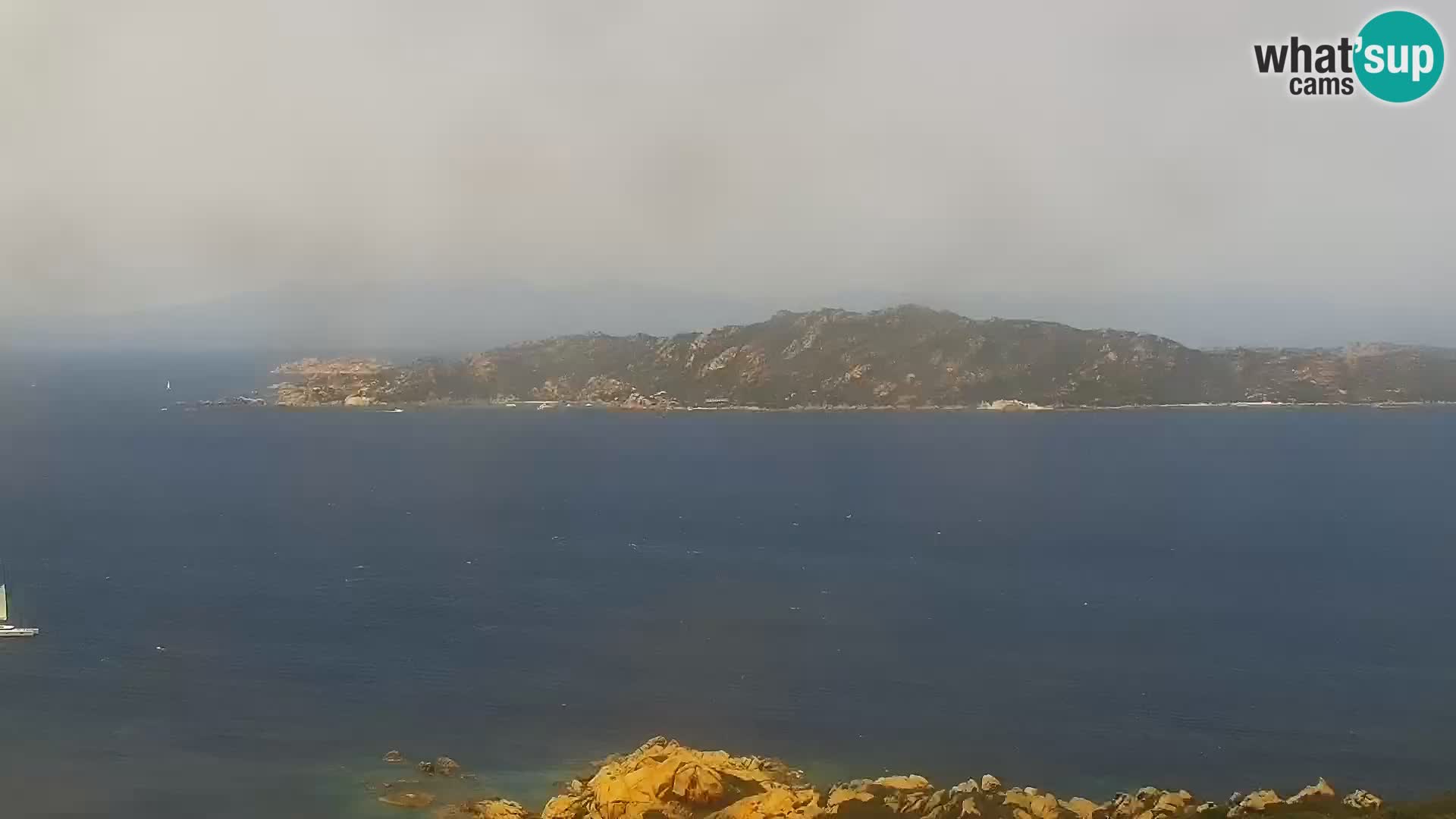 Punta Sardegna kamera v živo la Vedetta – Palau – Maddalena – Sardinija