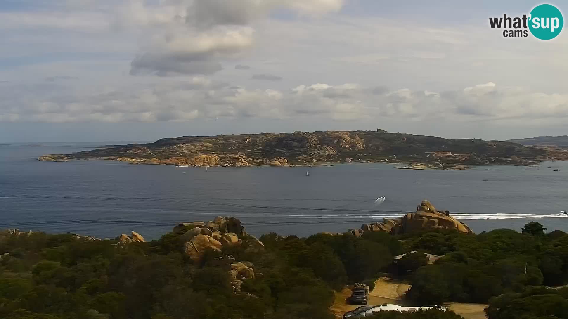 Punta Sardegna webcam la Vedetta – Palau – Maddalena – Sardinia