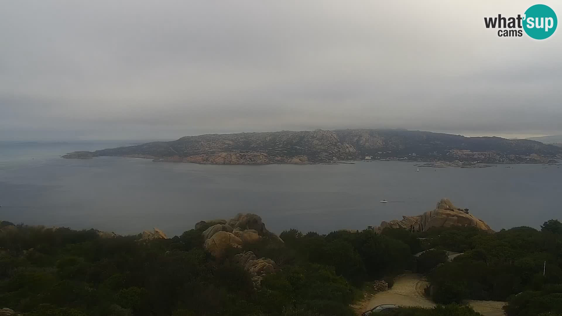 Punta Sardegna webcam la Vedetta – Palau – Maddalena – Sardinia