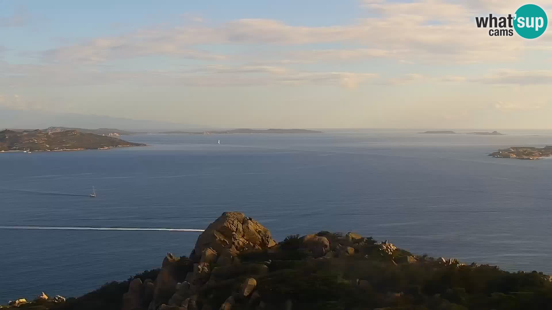 Punta Sardegna webcam la Vedetta – Palau – Maddalena – Sardinia