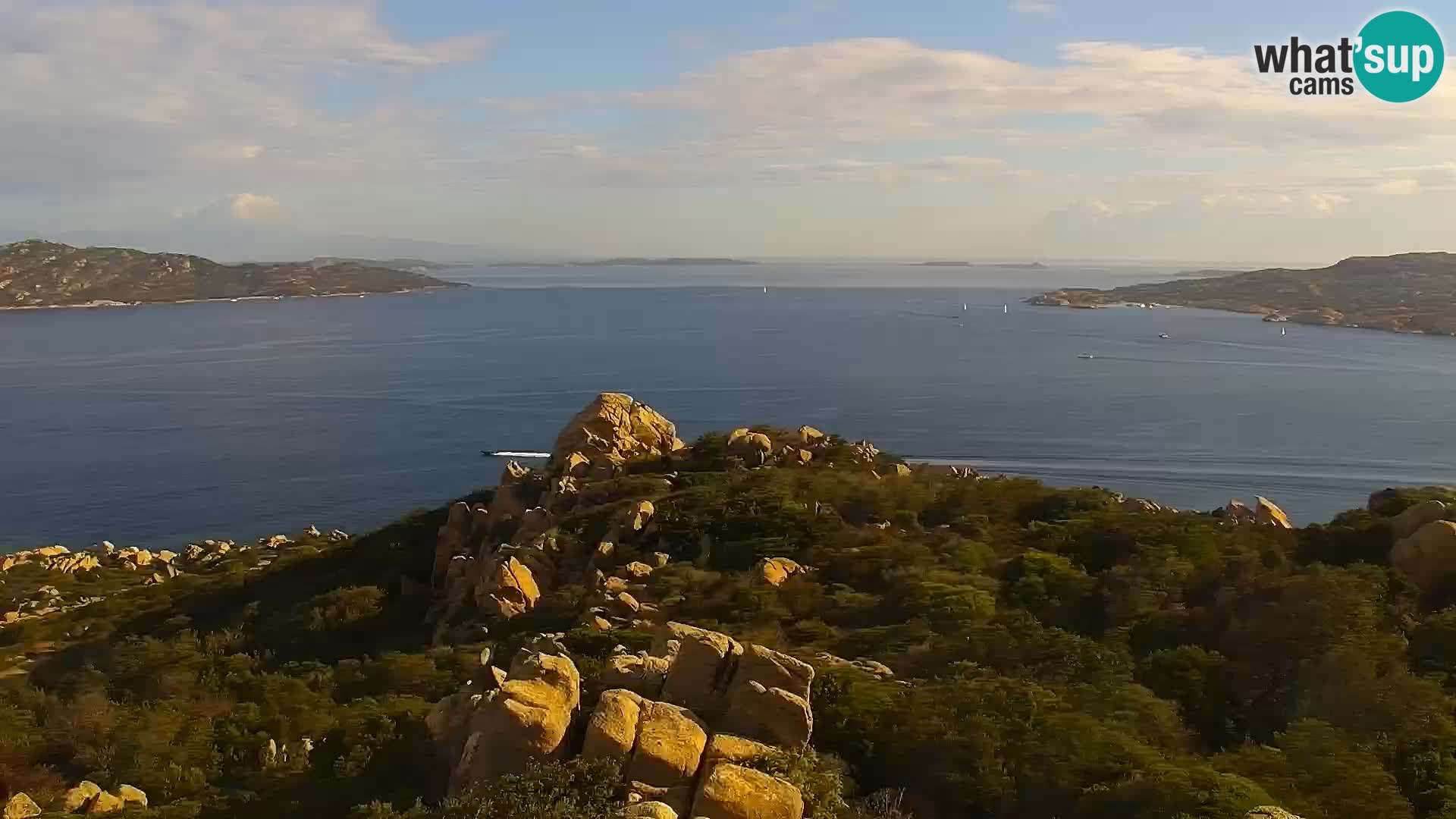 Punta Sardegna web cam – la Vedetta – Palau – La Maddalena – Sardinien