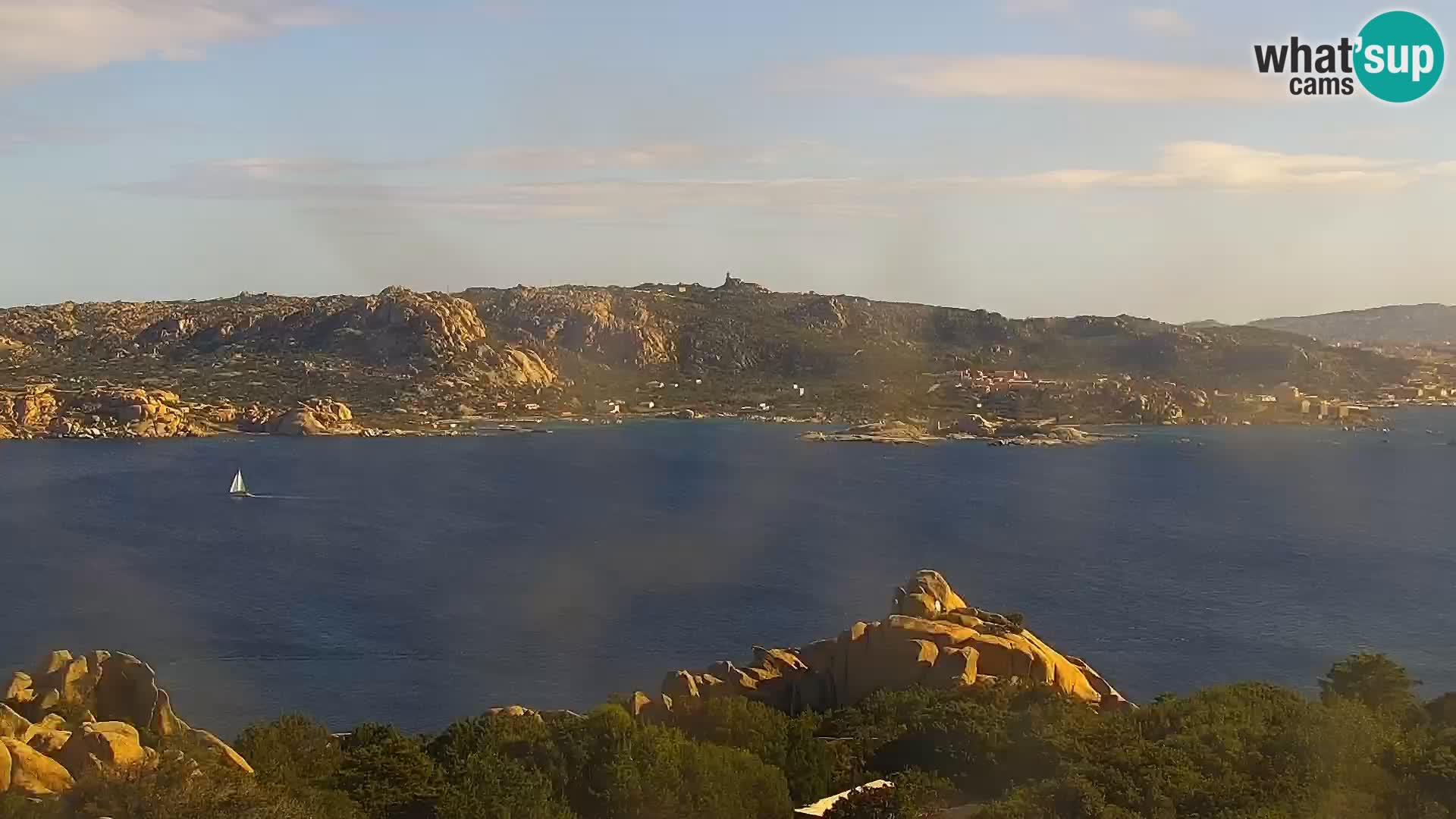 Punta Sardegna web cam – la Vedetta – Palau – La Maddalena – Sardinien