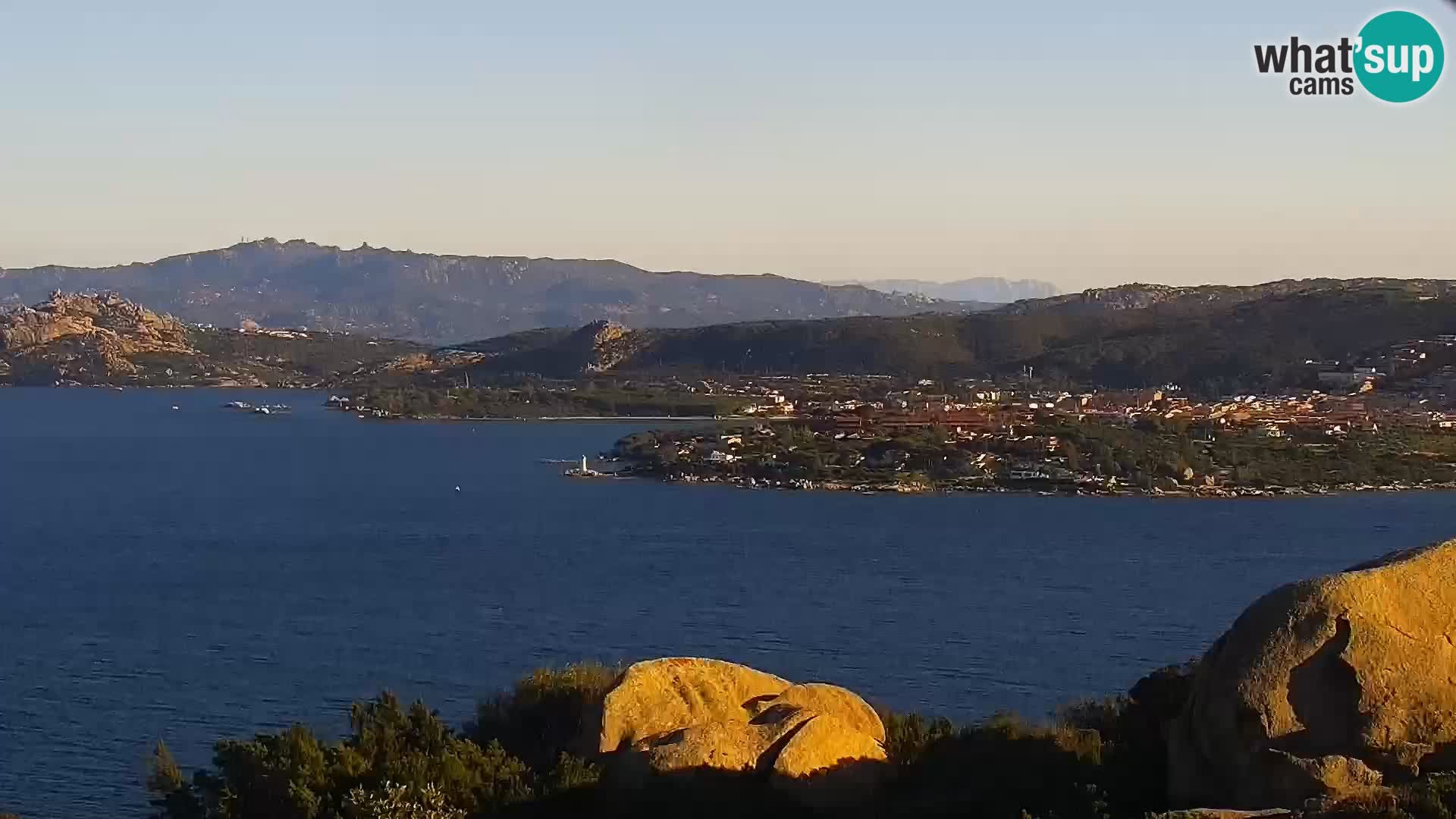 Punta Sardegna kamera v živo la Vedetta – Palau – Maddalena – Sardinija