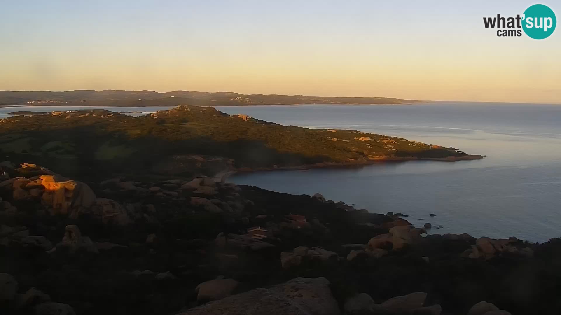 Punta Sardegna kamera v živo la Vedetta – Palau – Maddalena – Sardinija