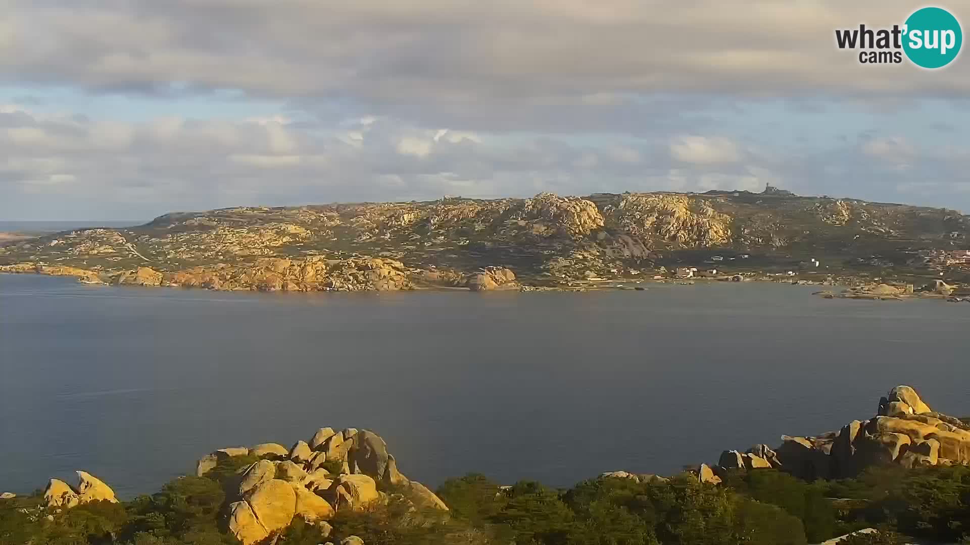 Punta Sardegna kamera v živo la Vedetta – Palau – Maddalena – Sardinija