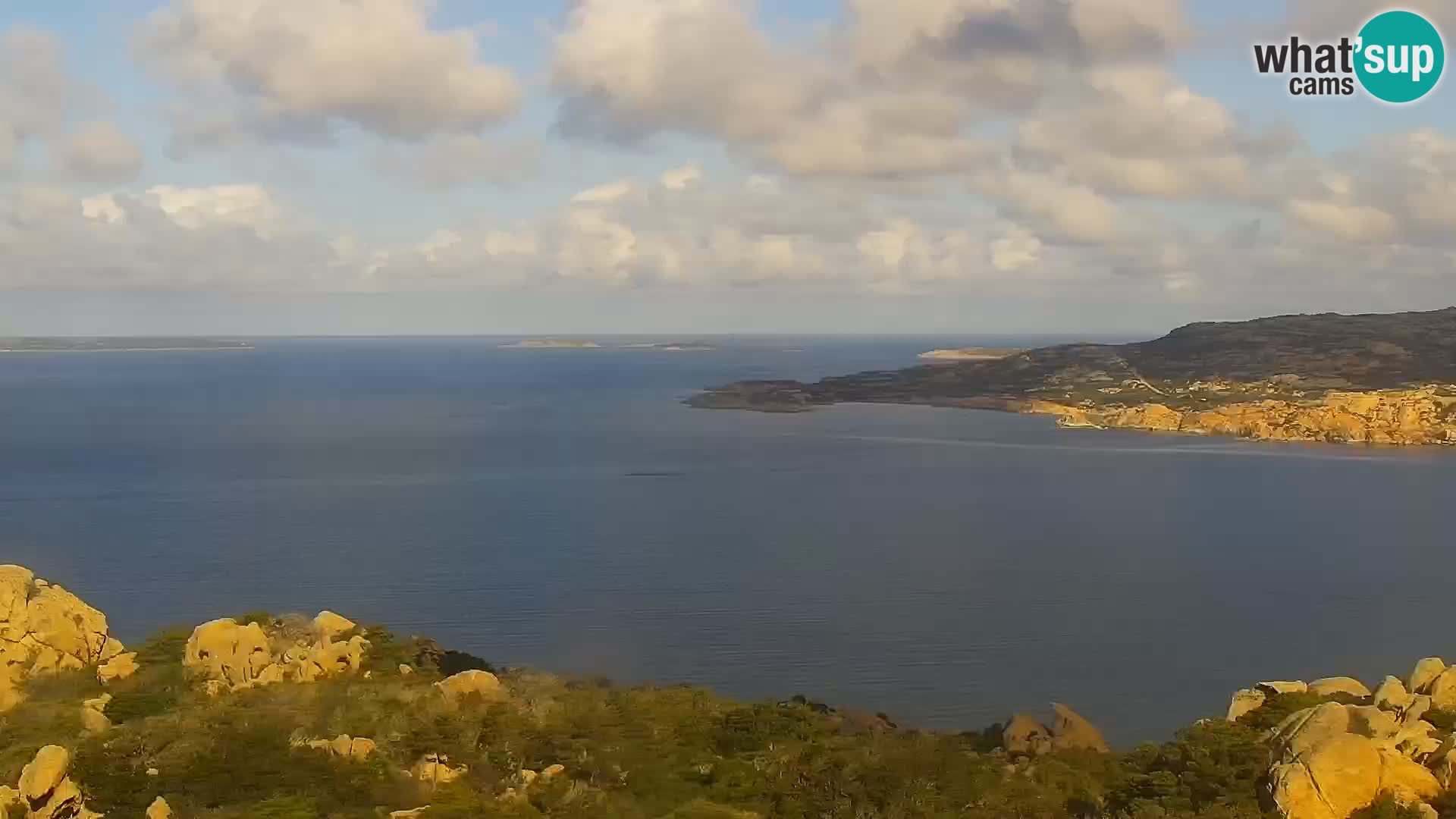 Punta Sardegna kamera v živo la Vedetta – Palau – Maddalena – Sardinija