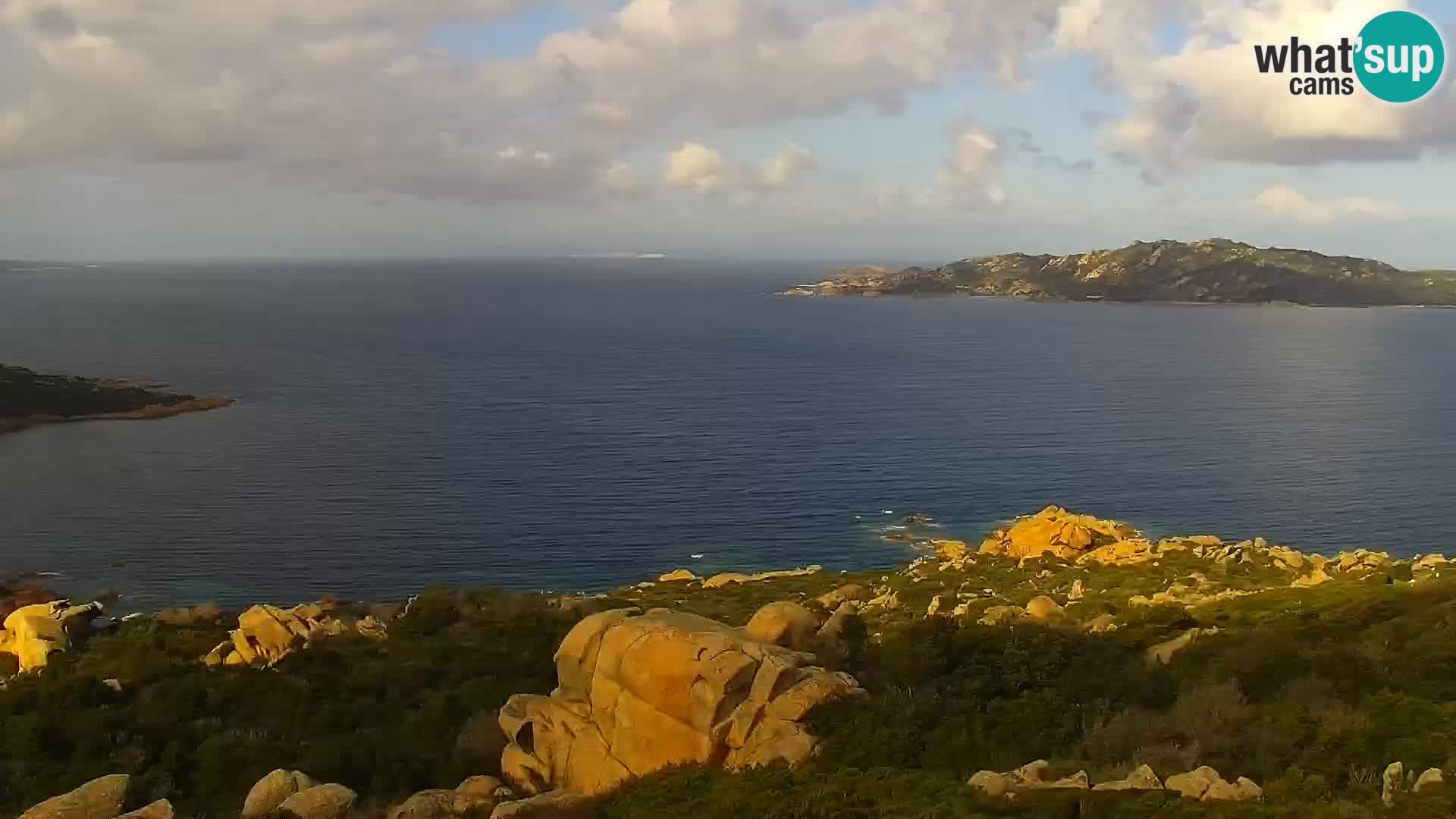 Punta Sardegna kamera v živo la Vedetta – Palau – Maddalena – Sardinija