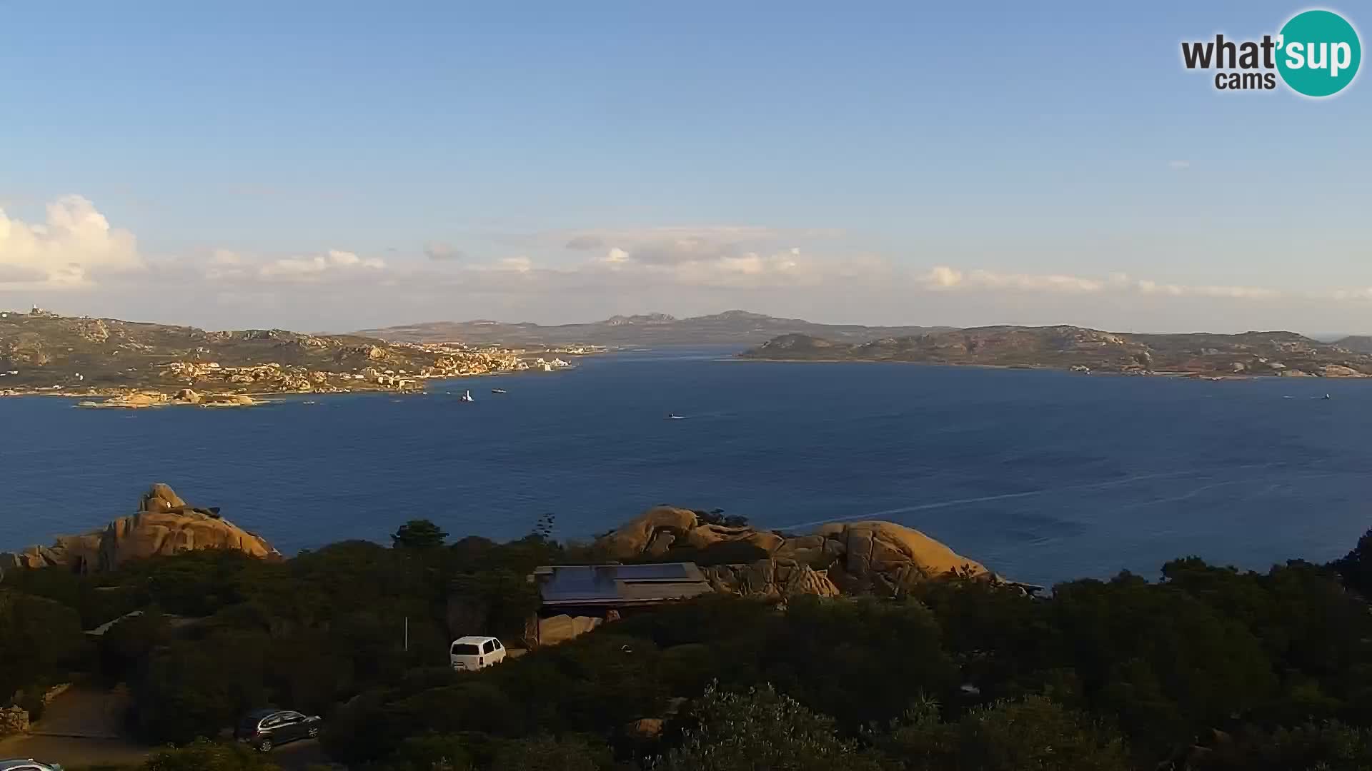 Punta Sardegna web cam – la Vedetta – Palau – La Maddalena – Sardinien