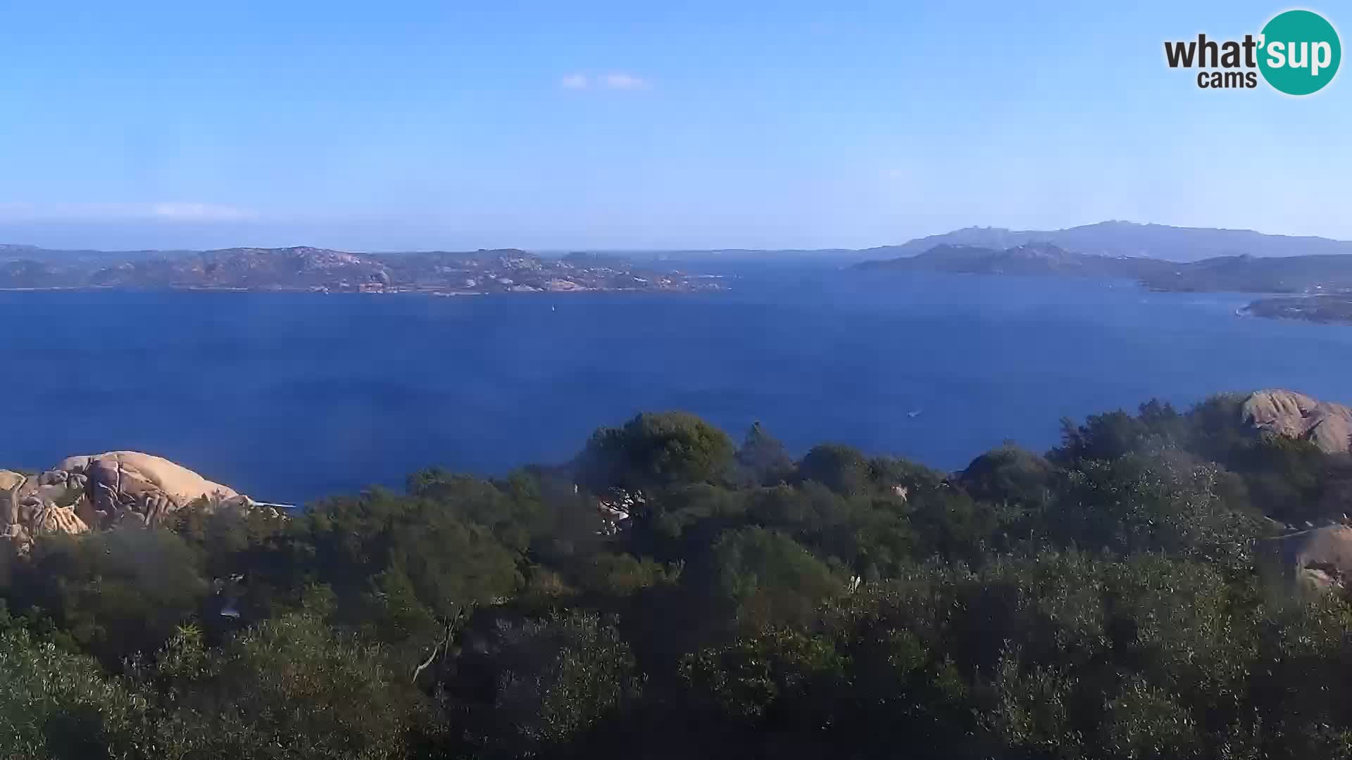 Punta Sardegna webcam la Vedetta – Palau – Maddalena – Sardinia