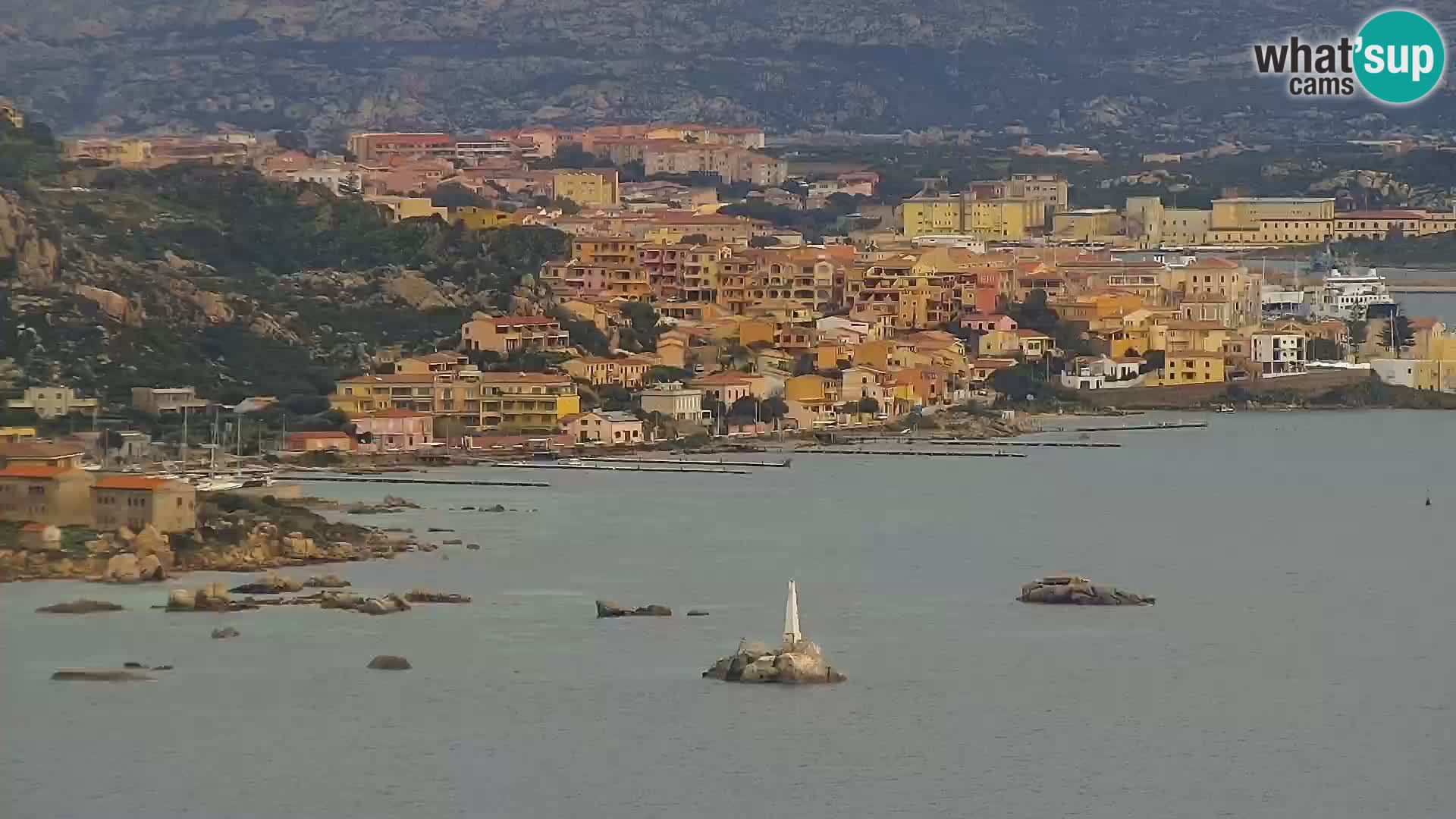 Punta Sardegna kamera v živo la Vedetta – Palau – Maddalena – Sardinija