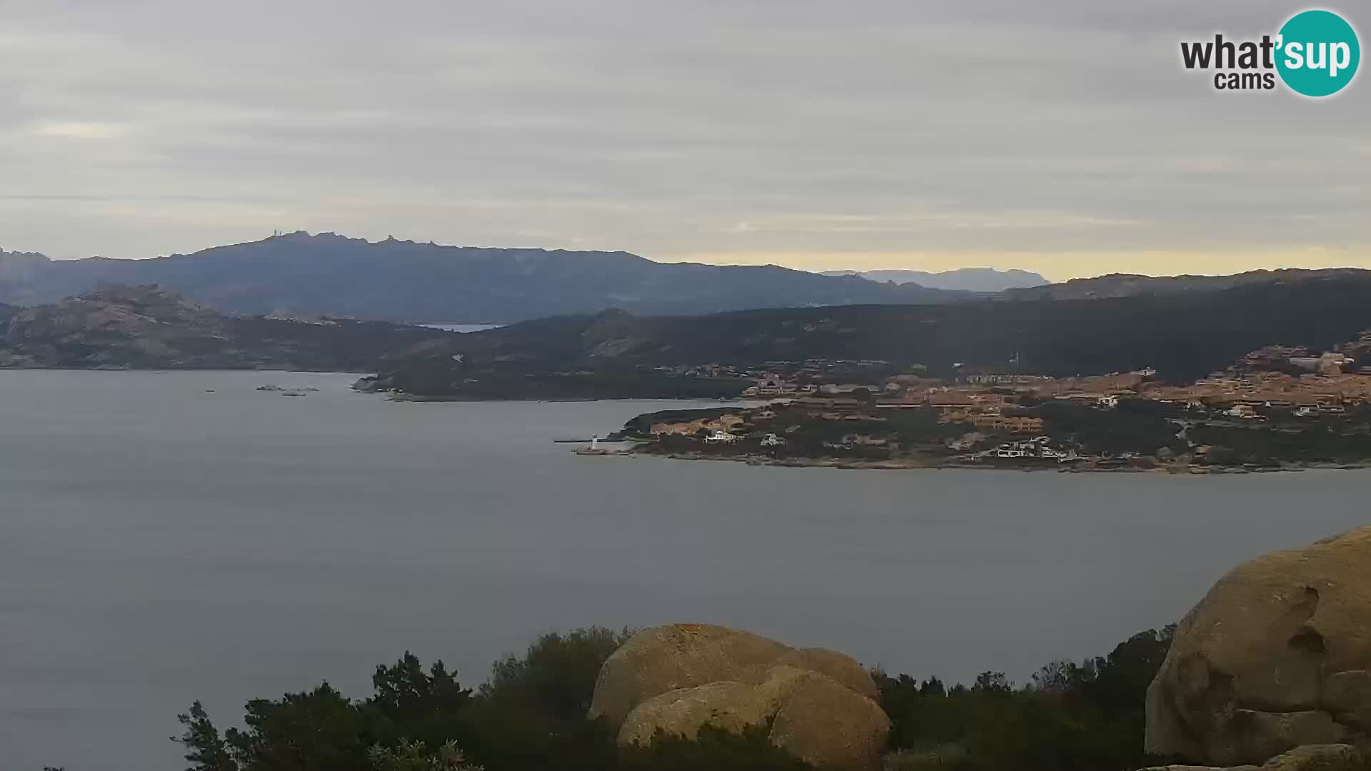 Punta Sardegna kamera v živo la Vedetta – Palau – Maddalena – Sardinija