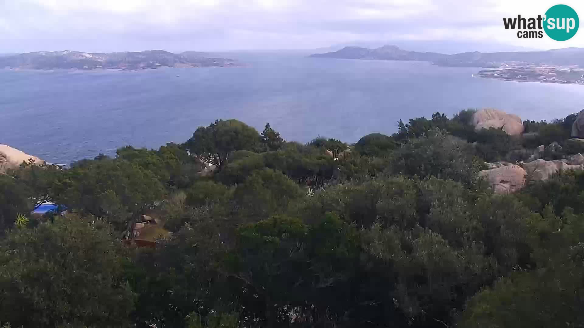 Punta Sardegna webcam la Vedetta – Palau – Maddalena – Sardinia