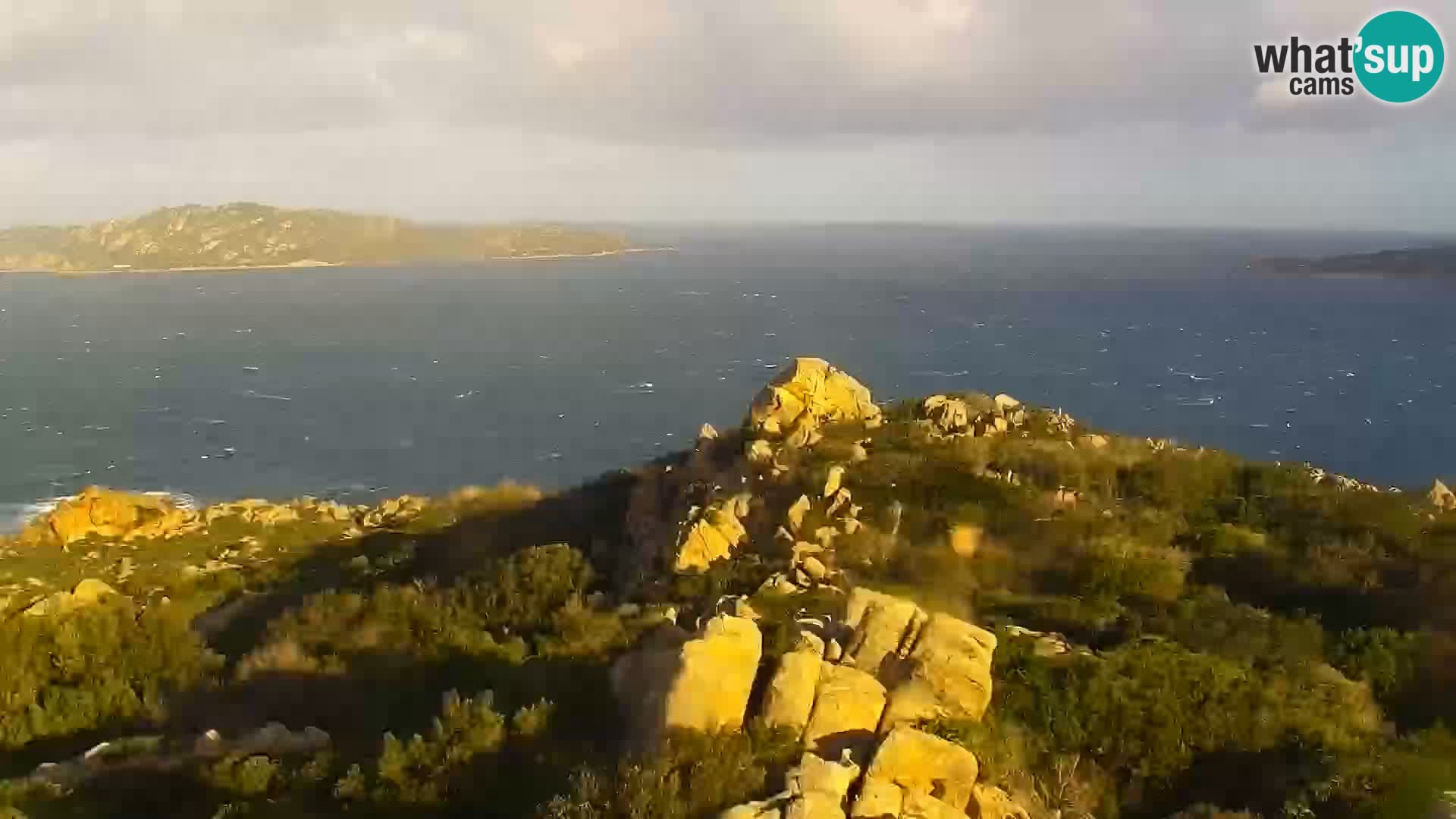 Punta Sardegna web cam – la Vedetta – Palau – La Maddalena – Sardinien