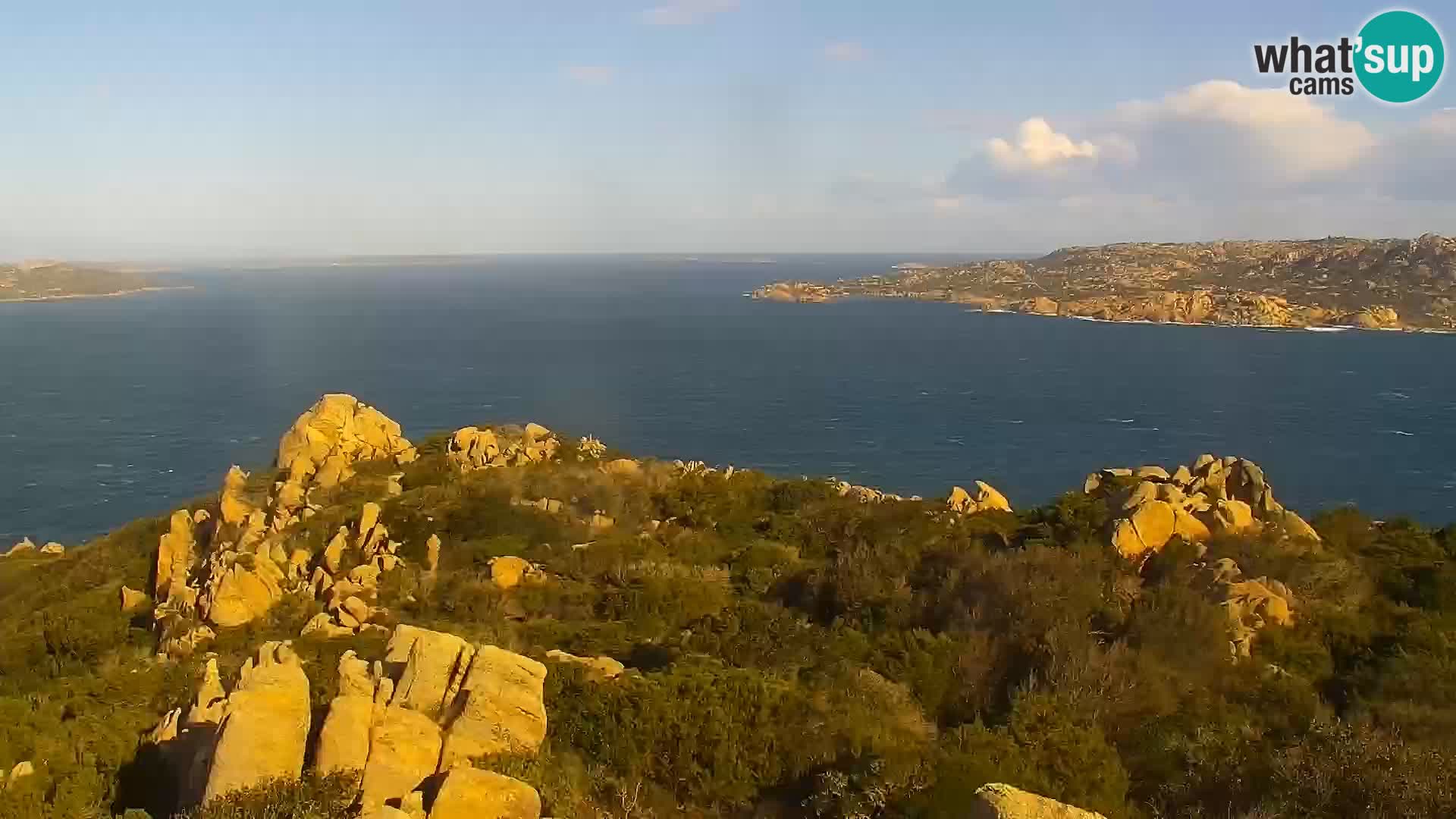 Punta Sardegna webcam la Vedetta – Palau – Maddalena – Sardinia